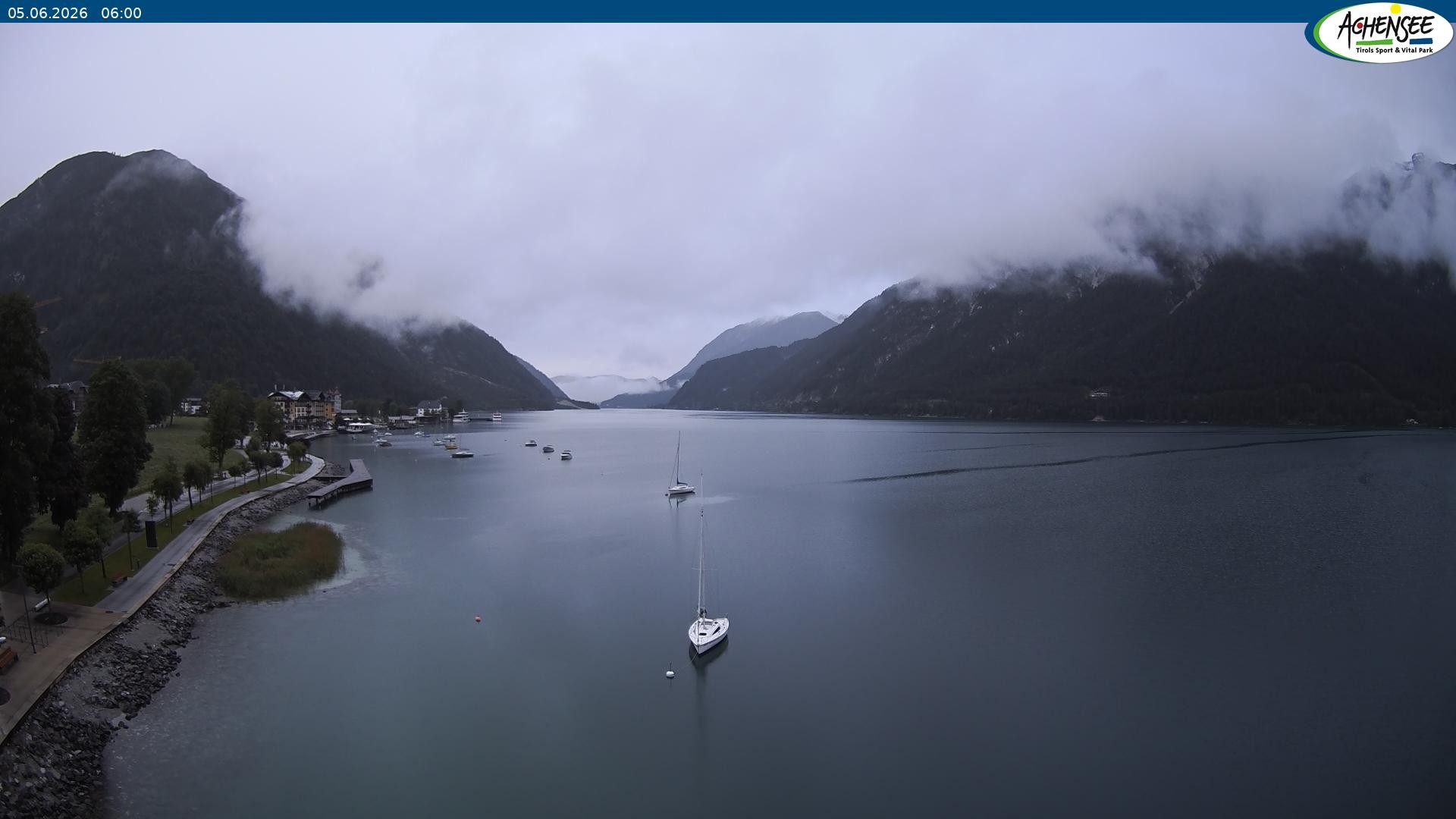 Archiv Foto Webcam Pertisau am Achensee, Hochsteg
