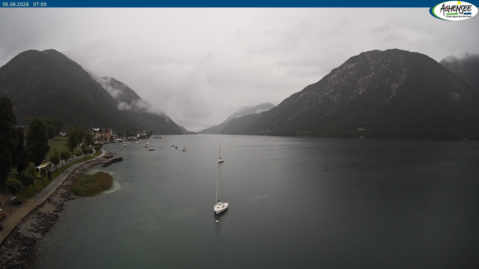 Archiv Foto Webcam Pertisau am Achensee, Hochsteg