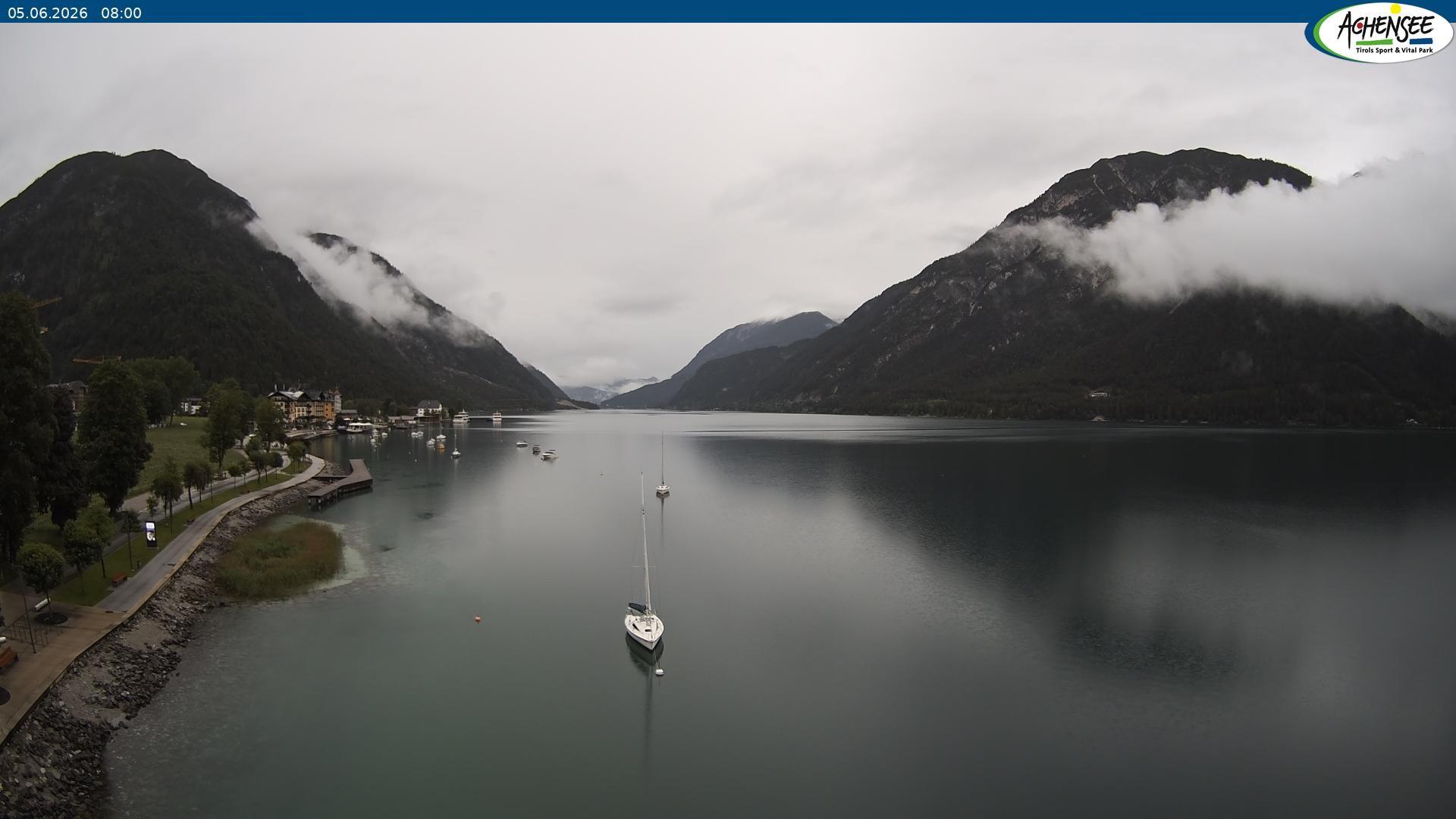 Archiv Foto Webcam Pertisau am Achensee, Hochsteg