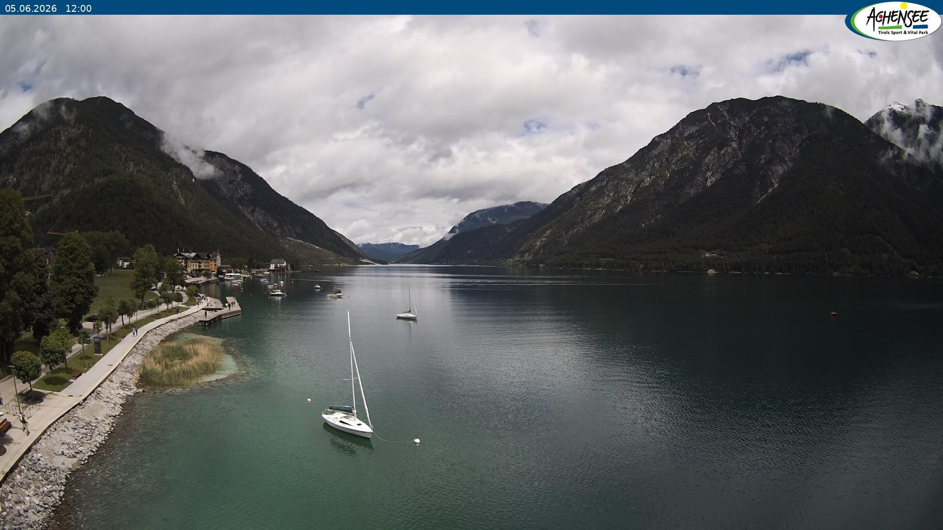 Archiv Foto Webcam Pertisau am Achensee, Hochsteg