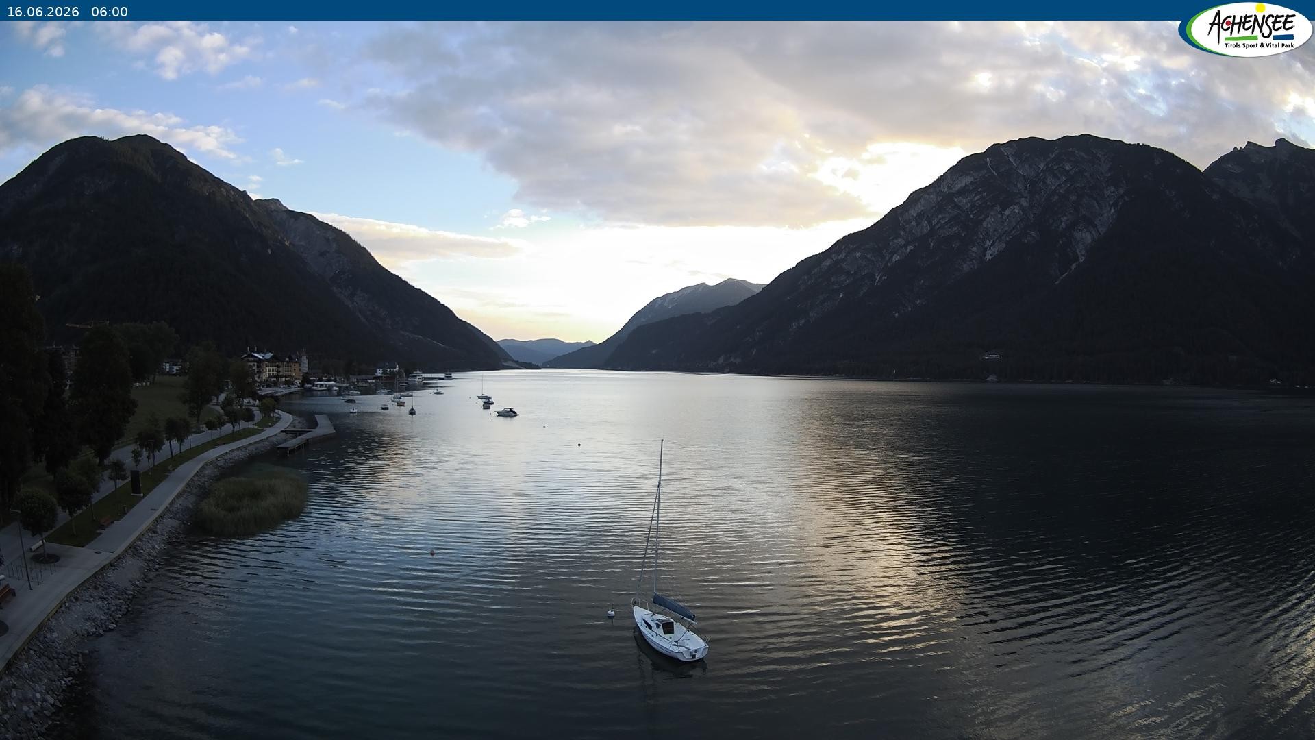 Archiv Foto Webcam Pertisau am Achensee, Hochsteg