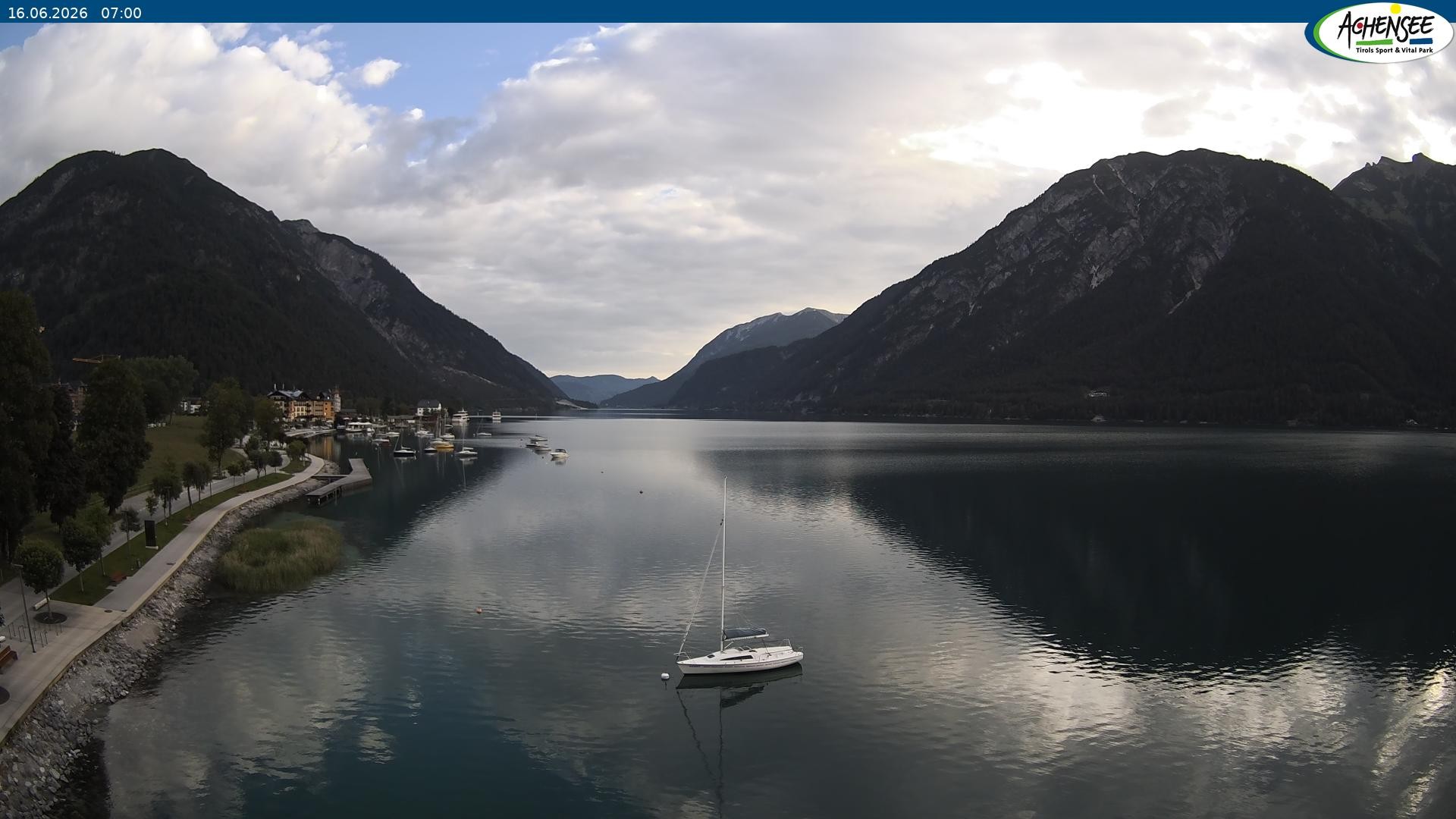 Archiv Foto Webcam Pertisau am Achensee, Hochsteg