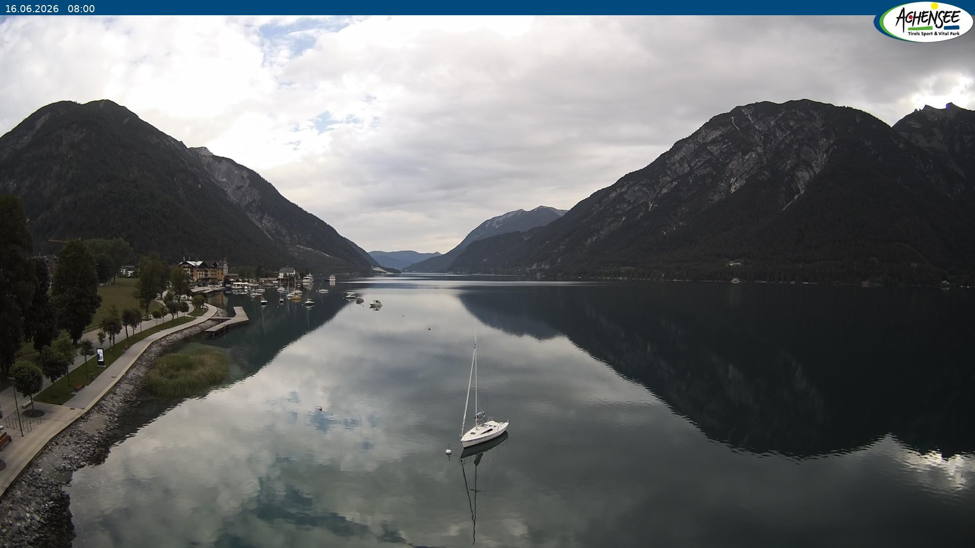 Archiv Foto Webcam Pertisau am Achensee, Hochsteg