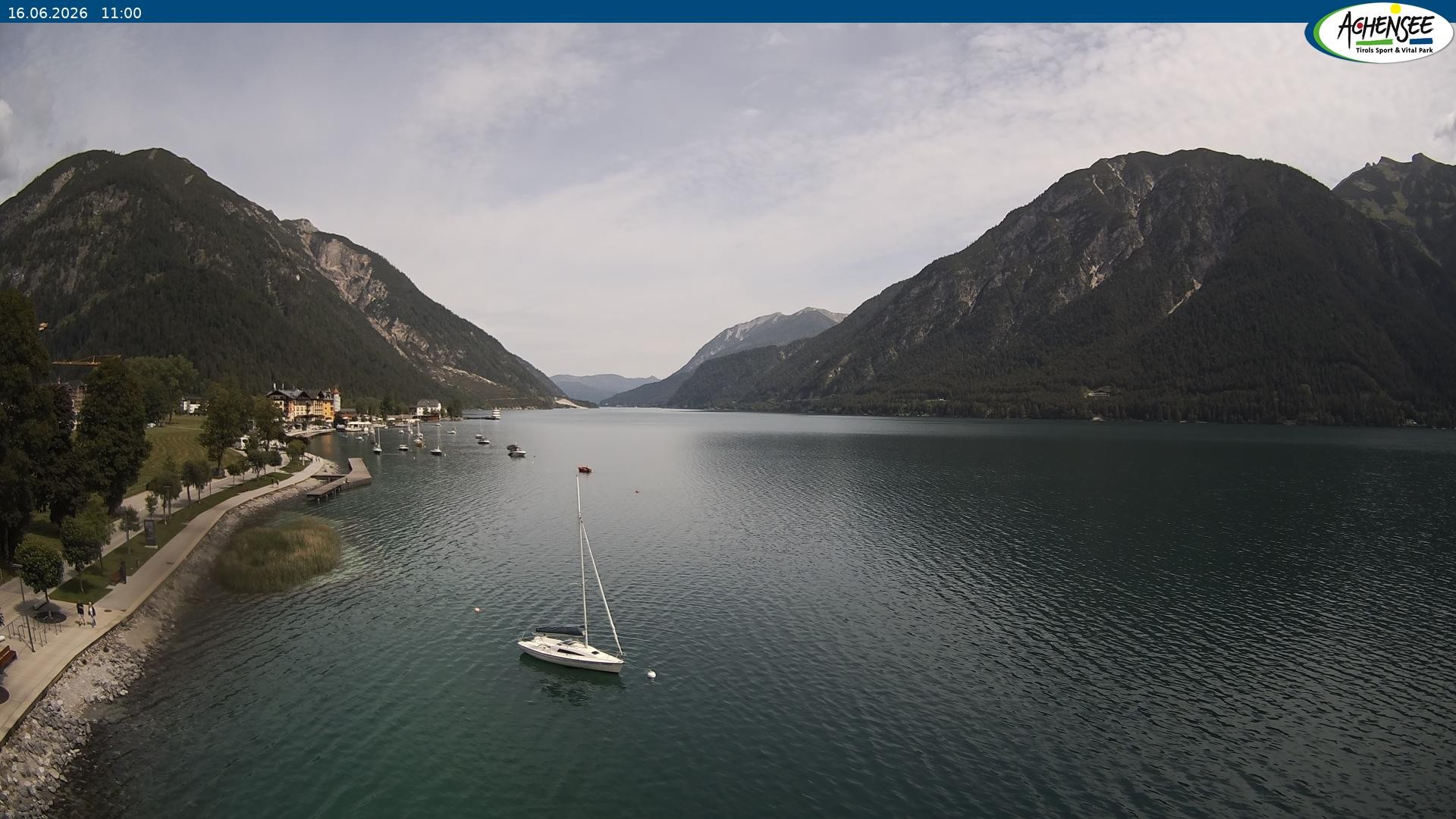 Archiv Foto Webcam Pertisau am Achensee, Hochsteg