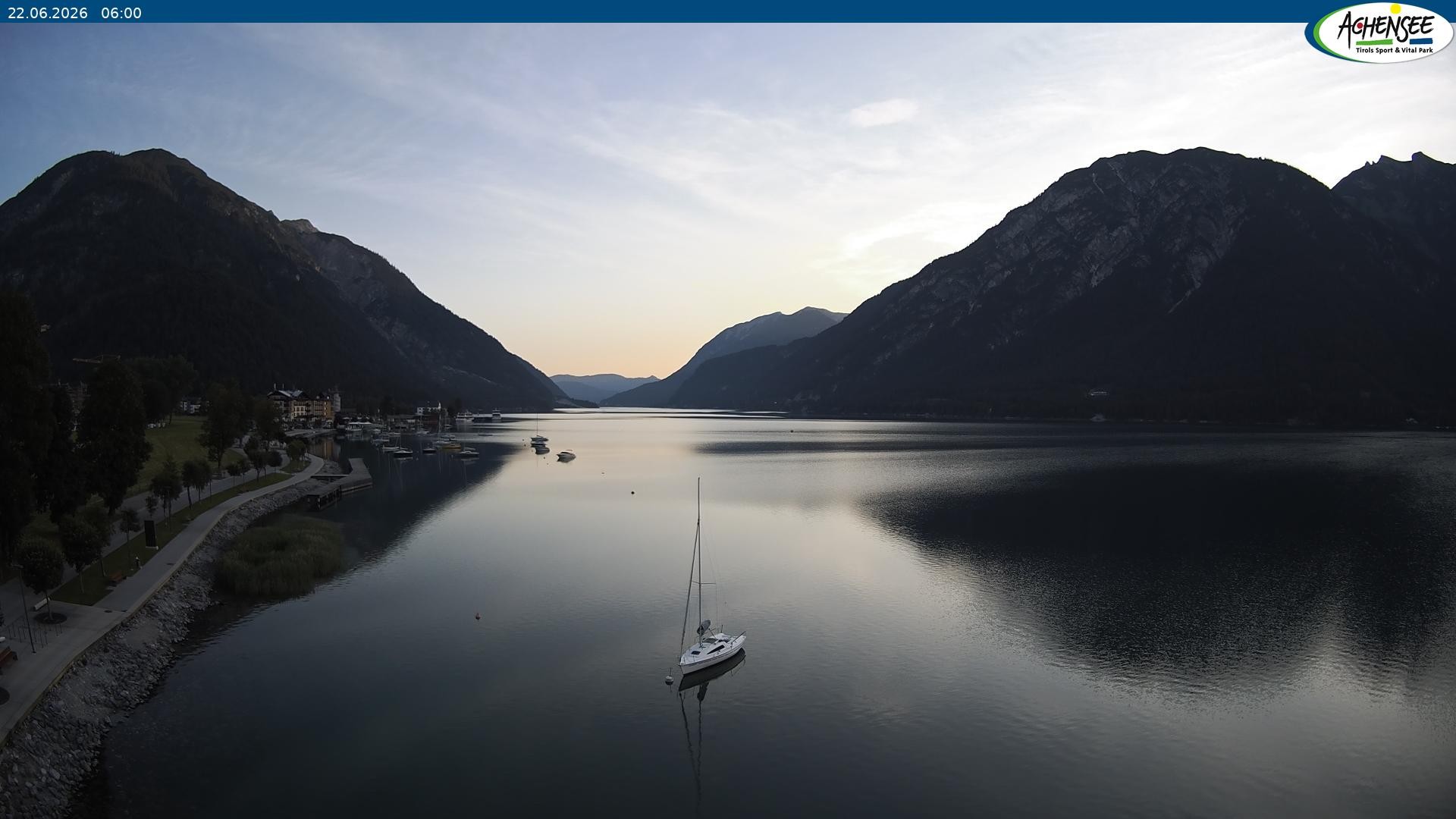 Archiv Foto Webcam Pertisau am Achensee, Hochsteg
