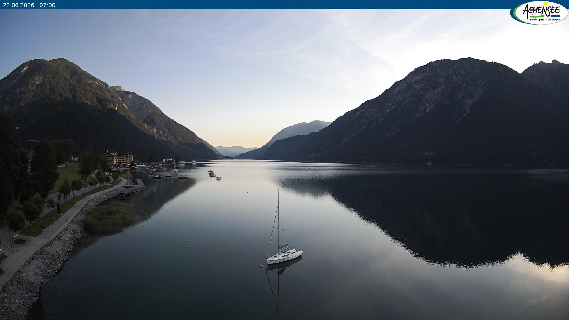 Archiv Foto Webcam Pertisau am Achensee, Hochsteg