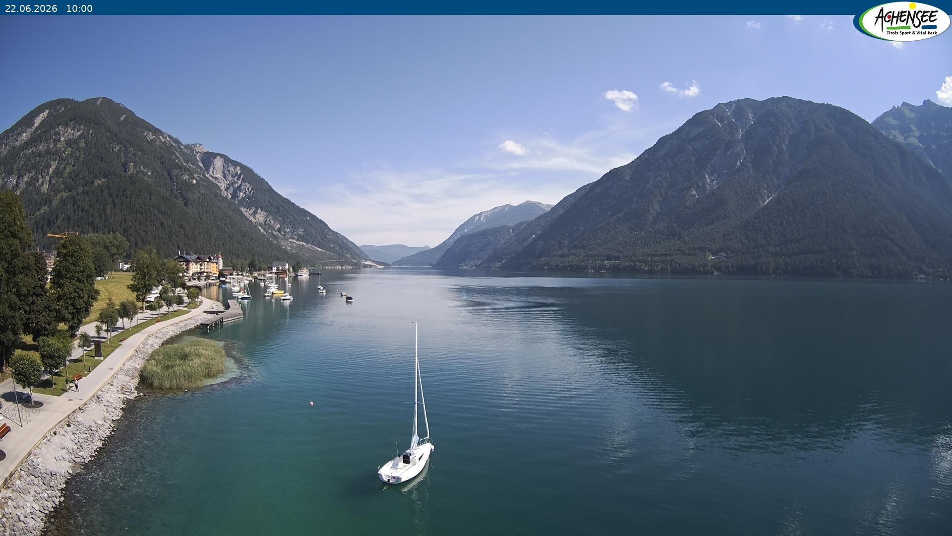 Archiv Foto Webcam Pertisau am Achensee, Hochsteg