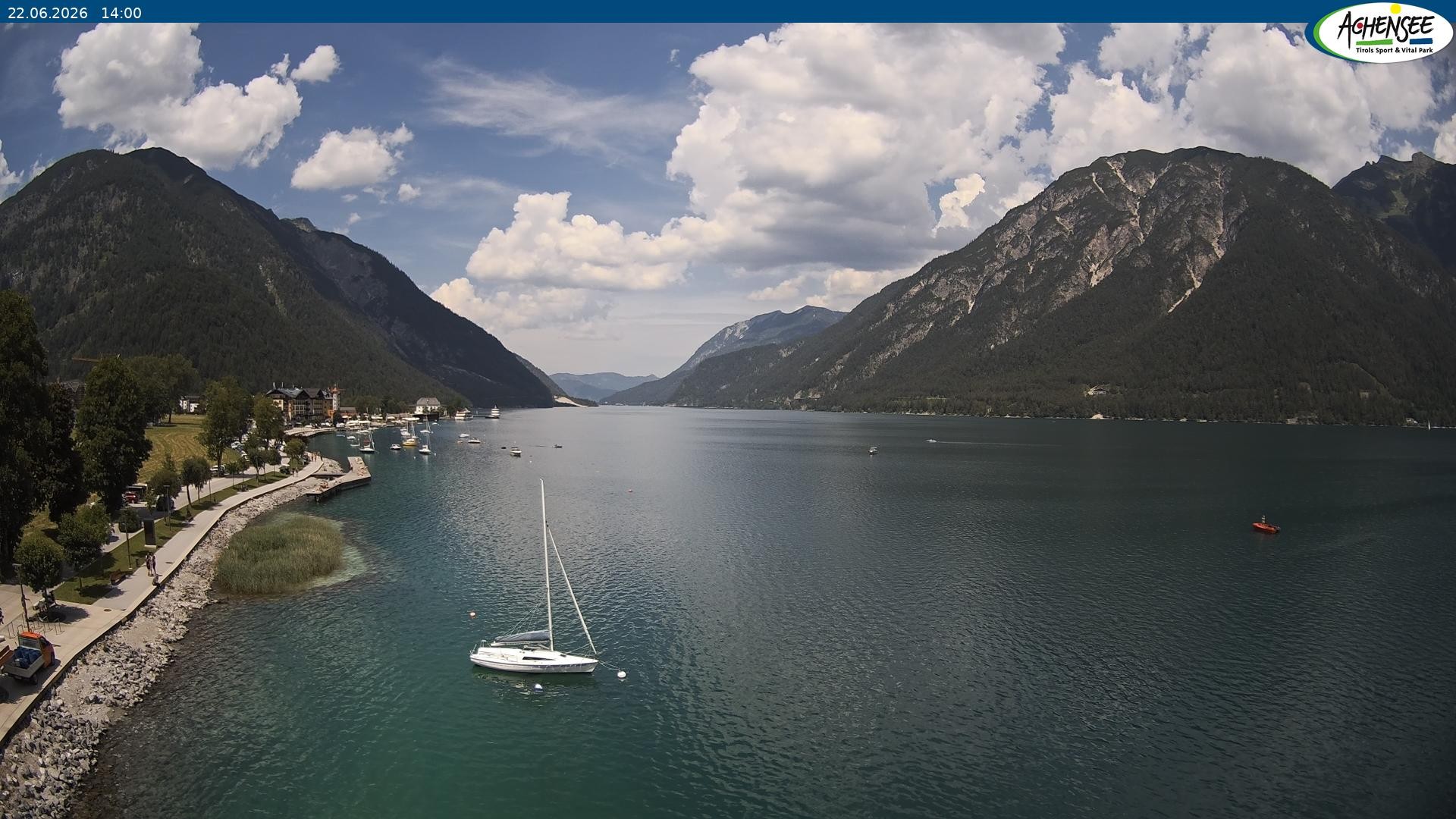 Archiv Foto Webcam Pertisau am Achensee, Hochsteg