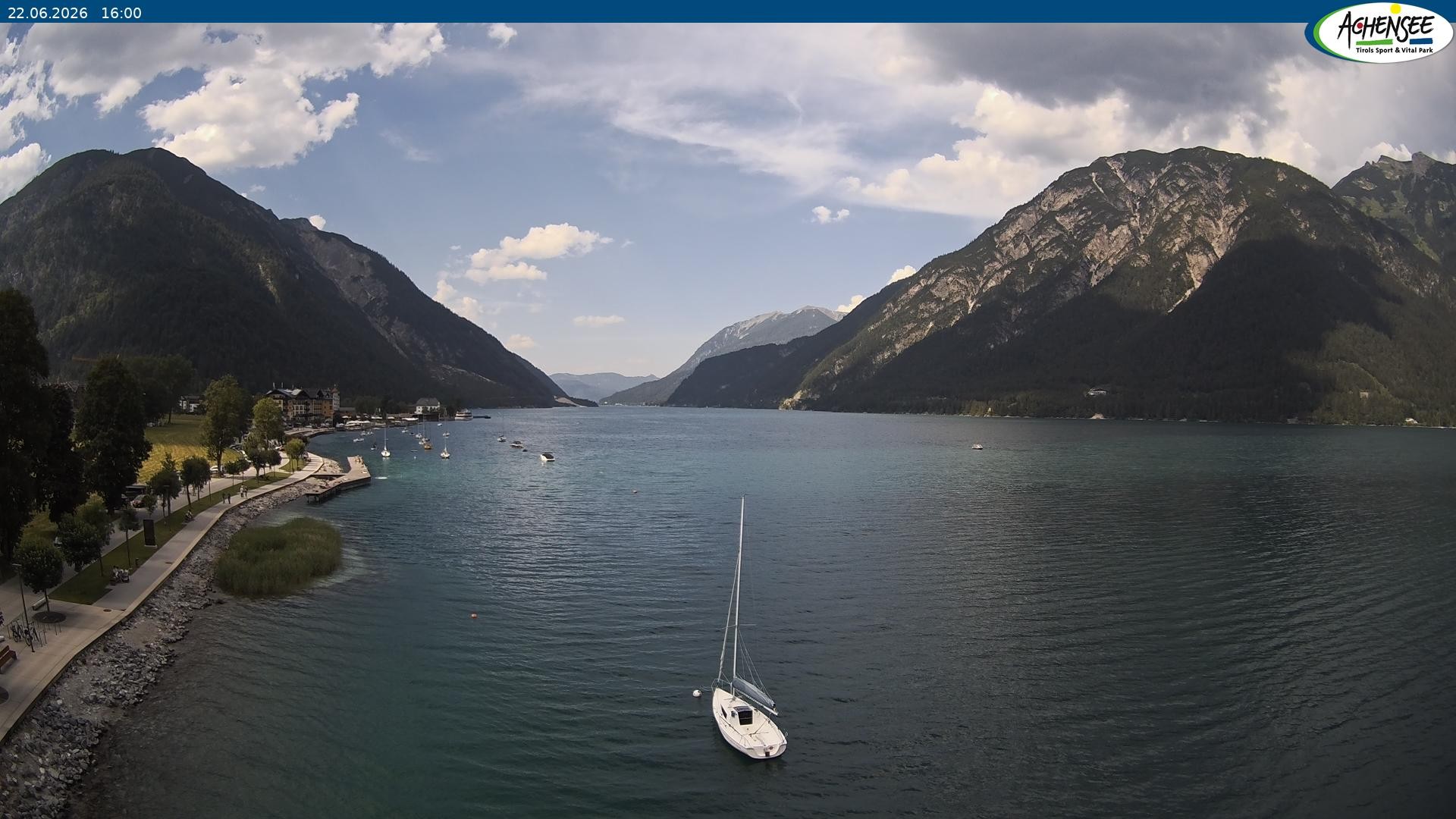 Archiv Foto Webcam Pertisau am Achensee, Hochsteg