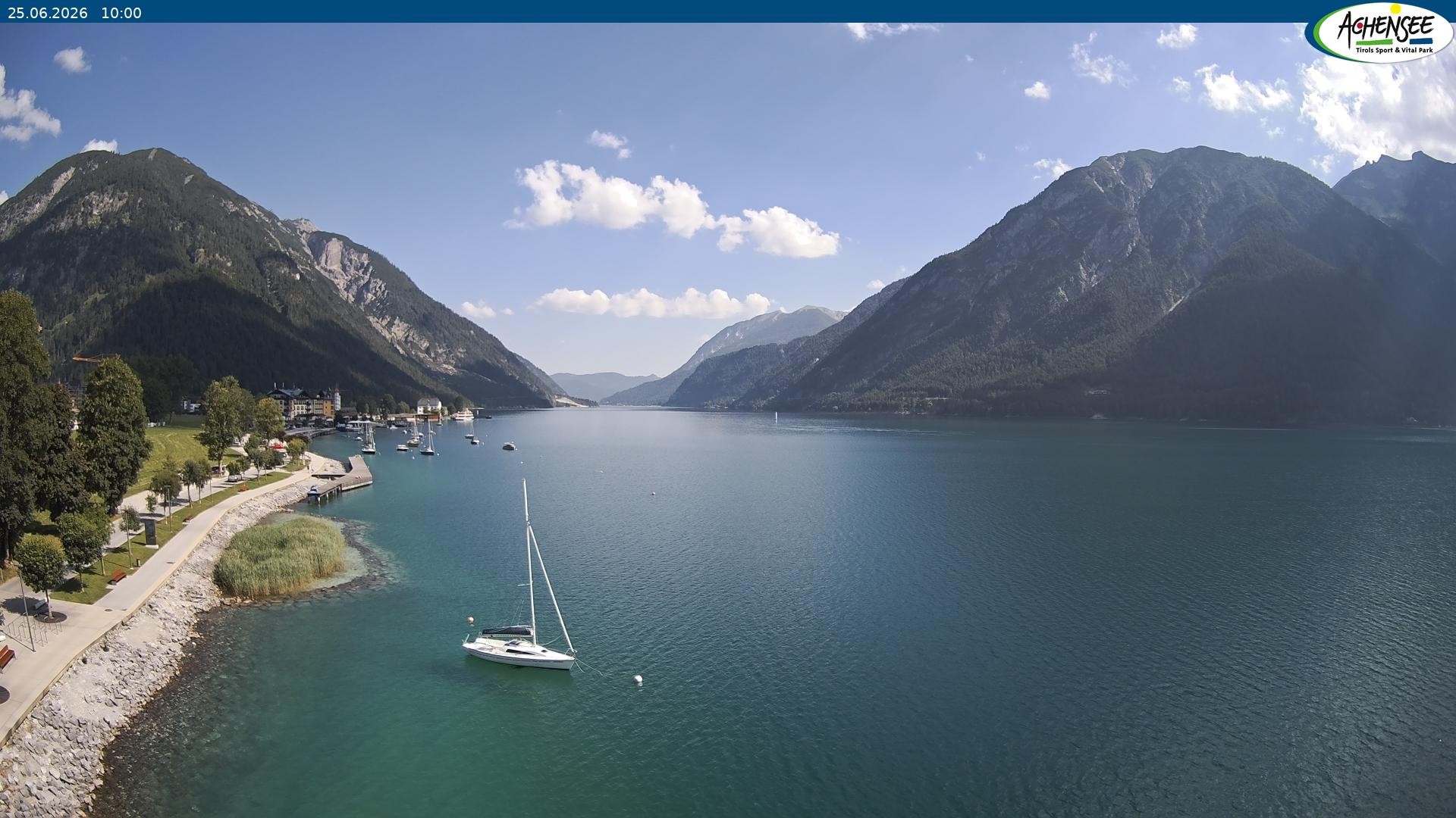 Archiv Foto Webcam Pertisau am Achensee, Hochsteg