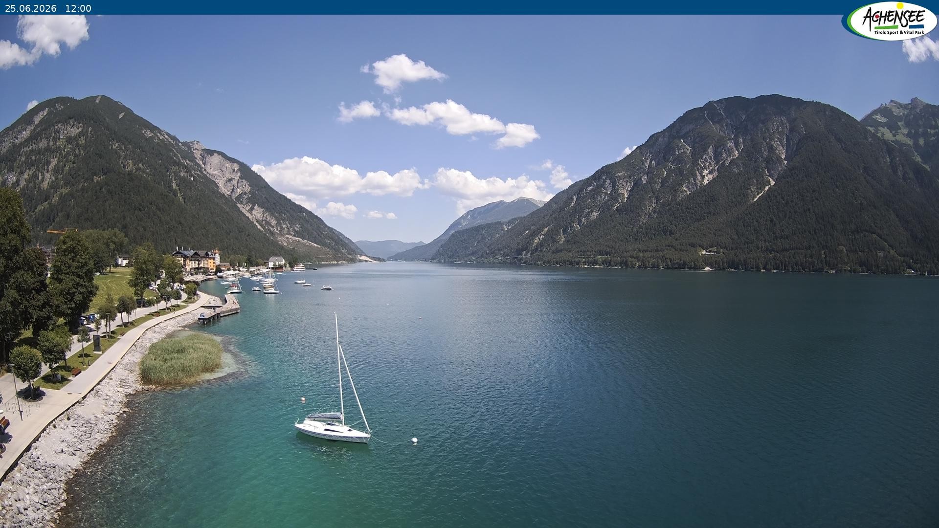 Archiv Foto Webcam Pertisau am Achensee, Hochsteg