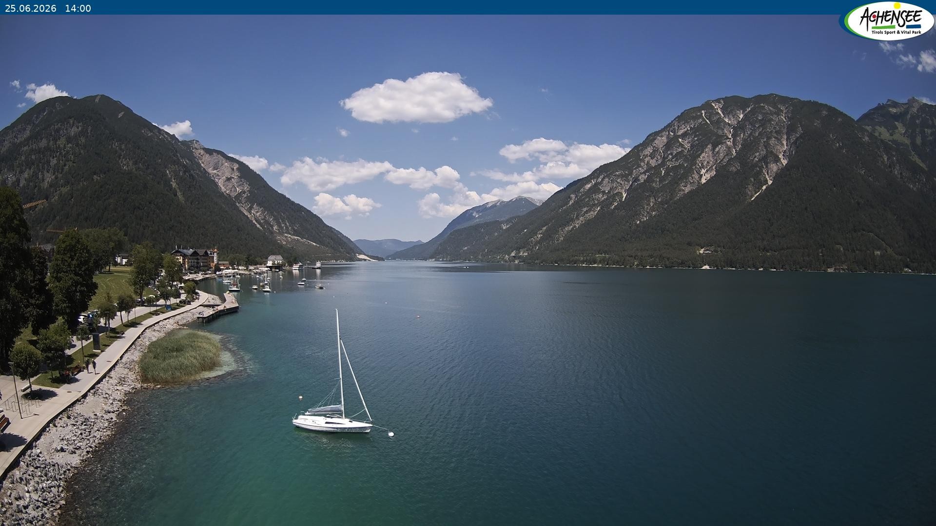 Archiv Foto Webcam Pertisau am Achensee, Hochsteg