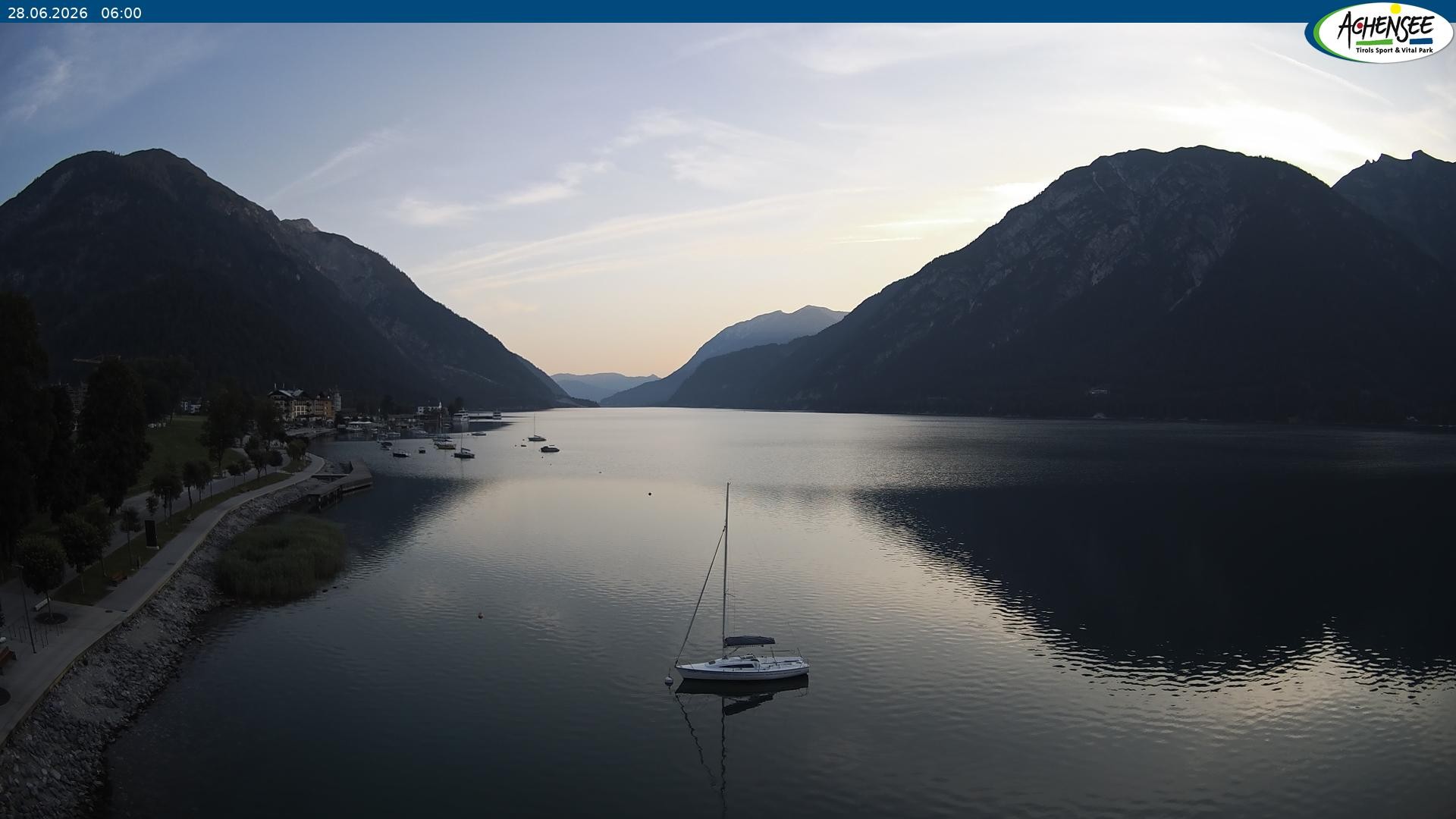 Archiv Foto Webcam Pertisau am Achensee, Hochsteg