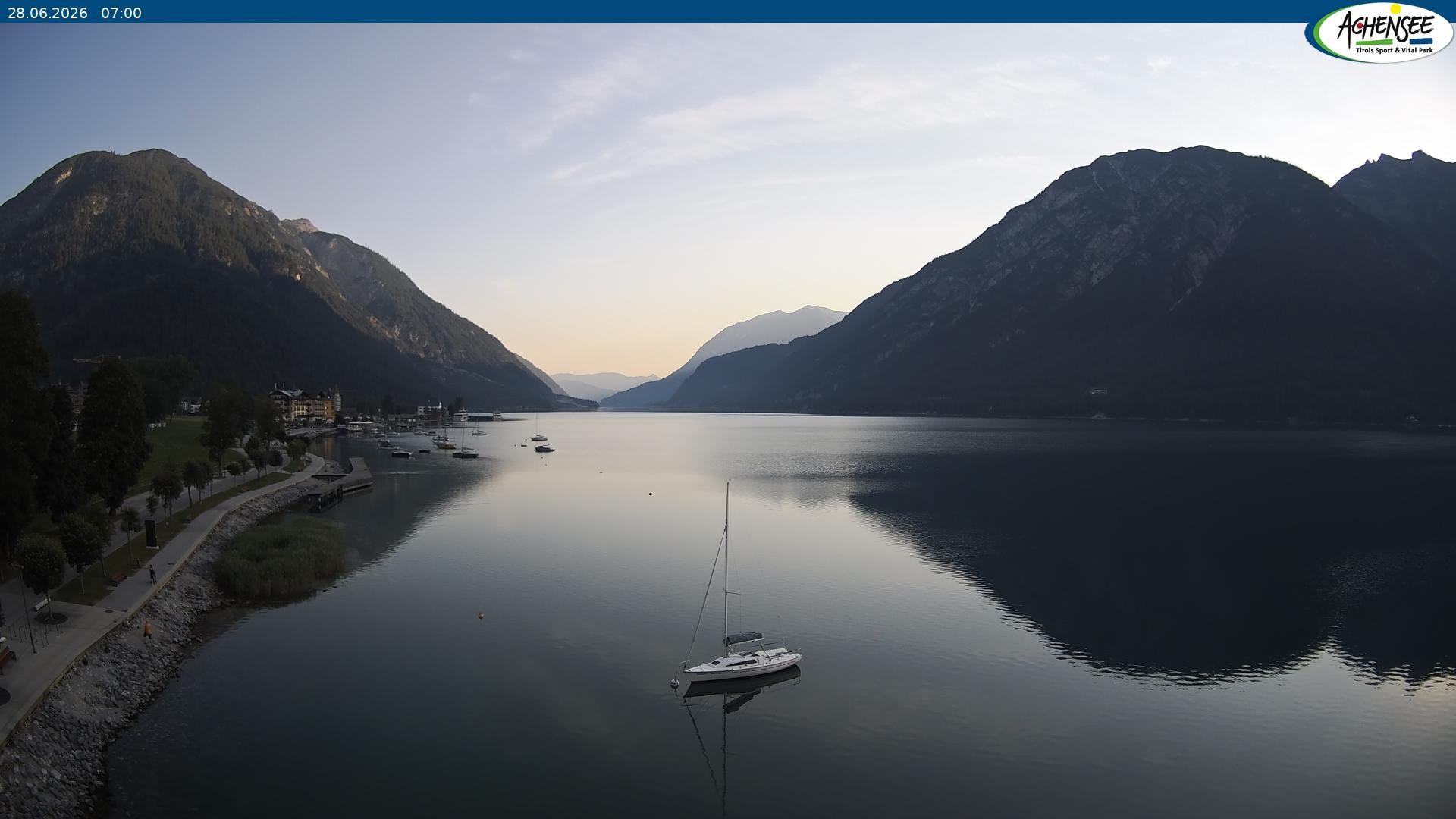 Archiv Foto Webcam Pertisau am Achensee, Hochsteg