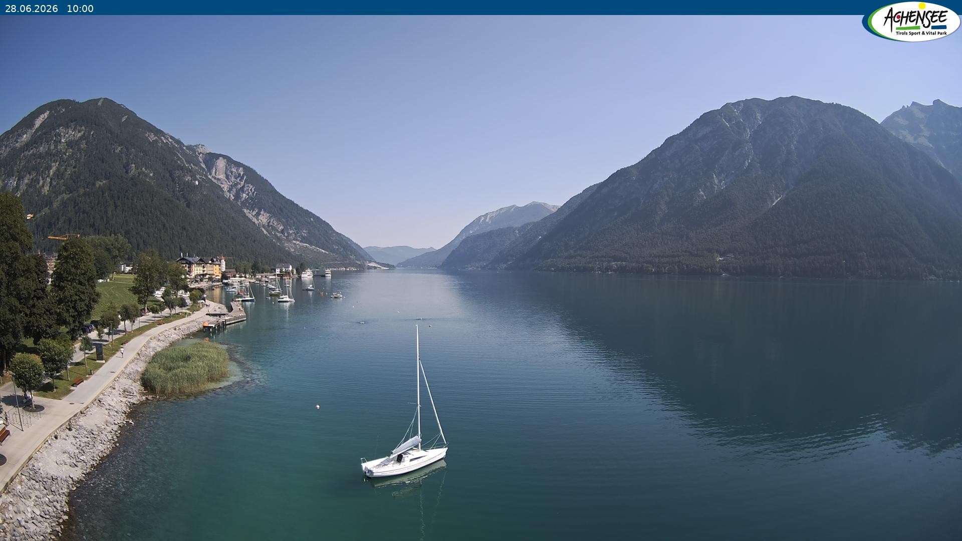 Archiv Foto Webcam Pertisau am Achensee, Hochsteg
