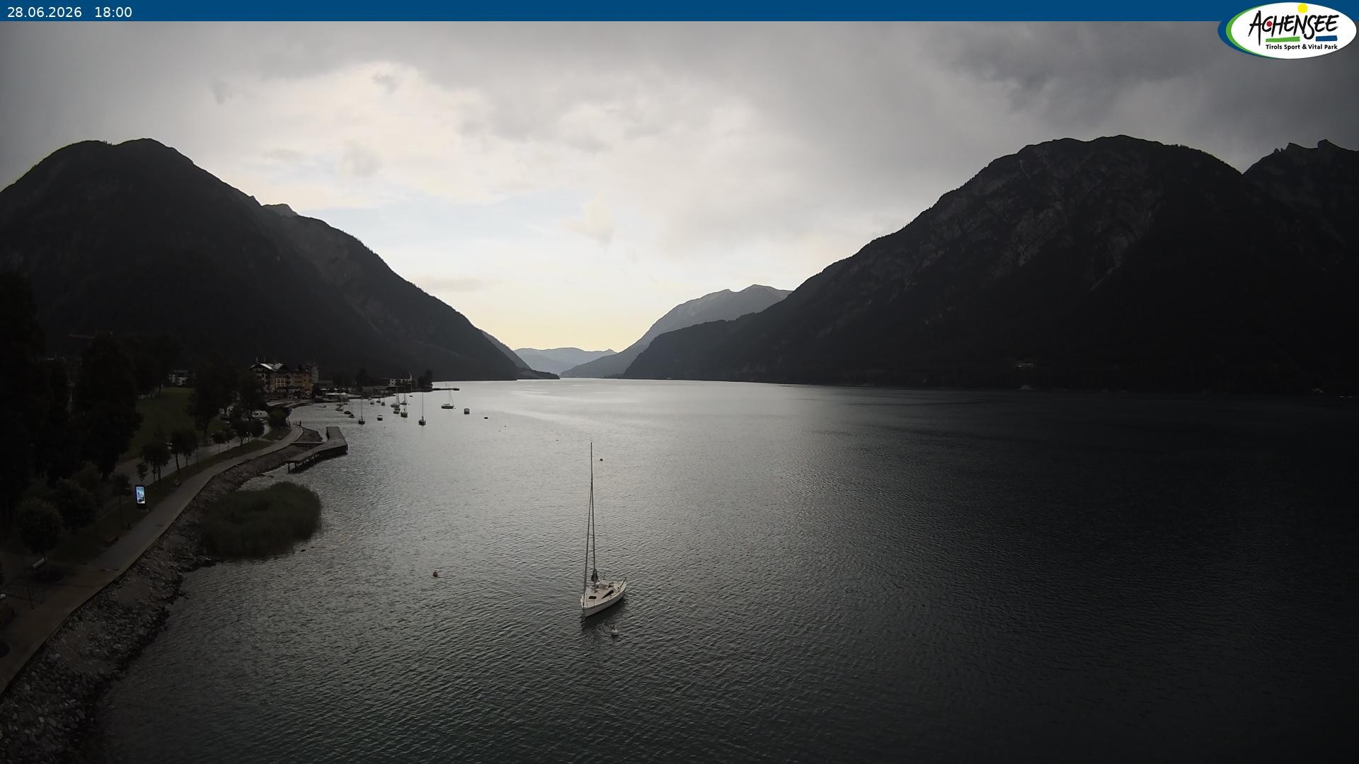 Archiv Foto Webcam Pertisau am Achensee, Hochsteg
