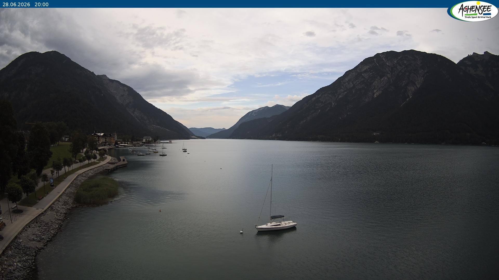 Archiv Foto Webcam Pertisau am Achensee, Hochsteg