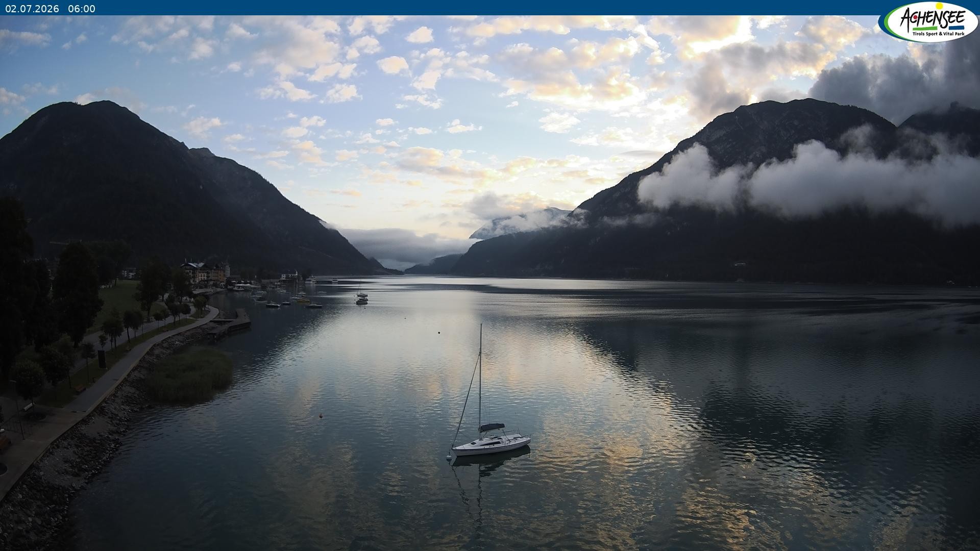 Archiv Foto Webcam Pertisau am Achensee, Hochsteg