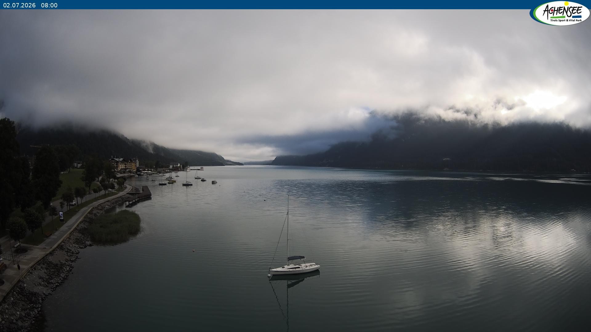 Archiv Foto Webcam Pertisau am Achensee, Hochsteg