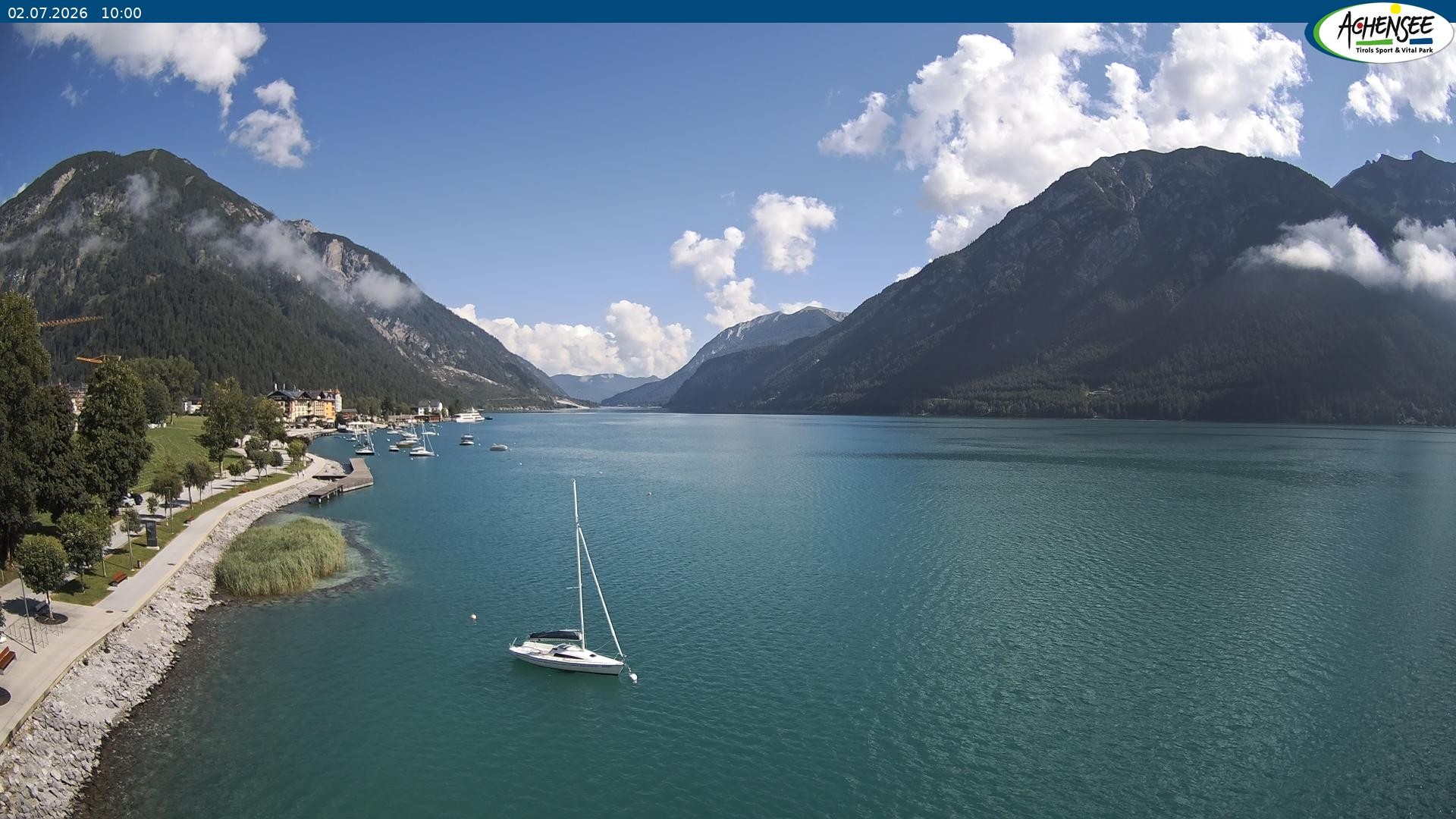 Archiv Foto Webcam Pertisau am Achensee, Hochsteg