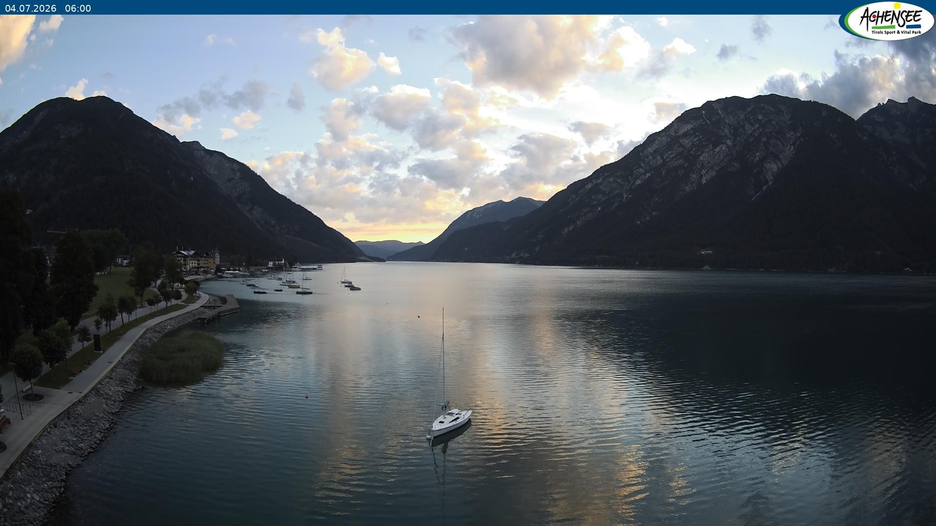Archiv Foto Webcam Pertisau am Achensee, Hochsteg