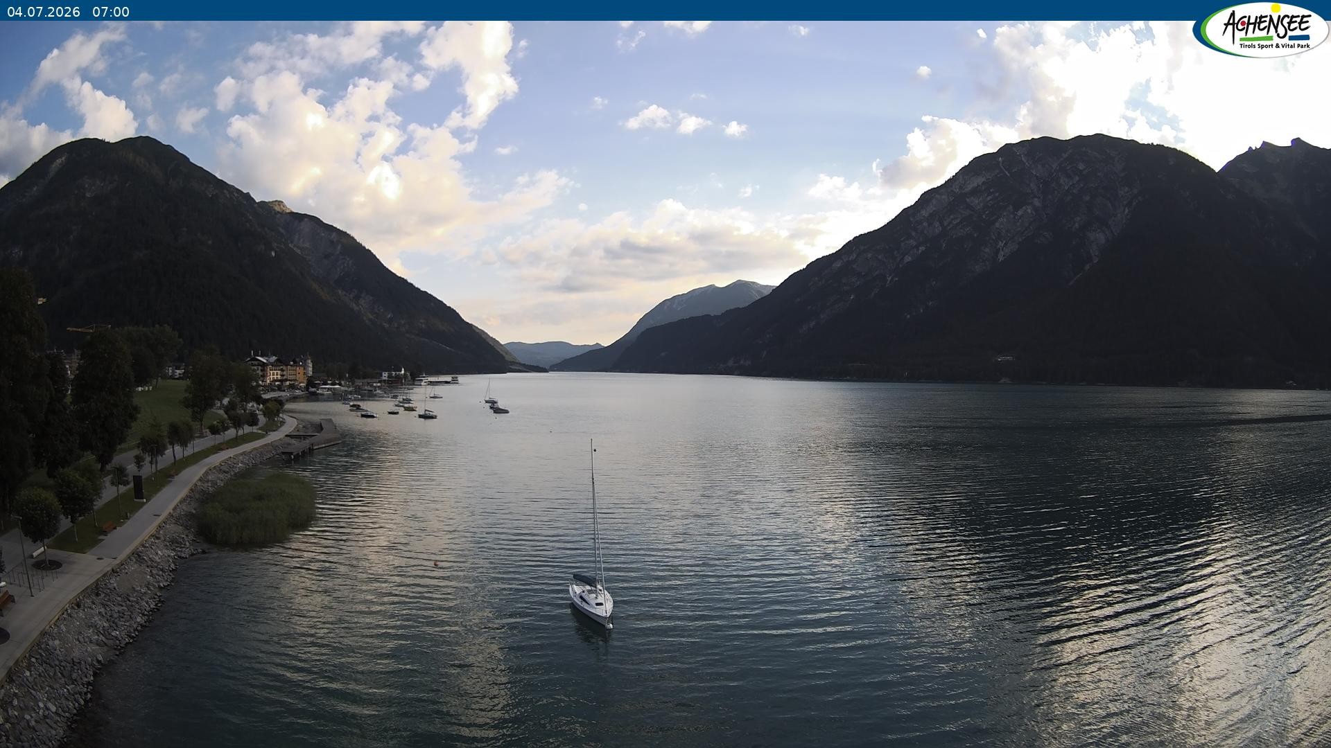 Archiv Foto Webcam Pertisau am Achensee, Hochsteg