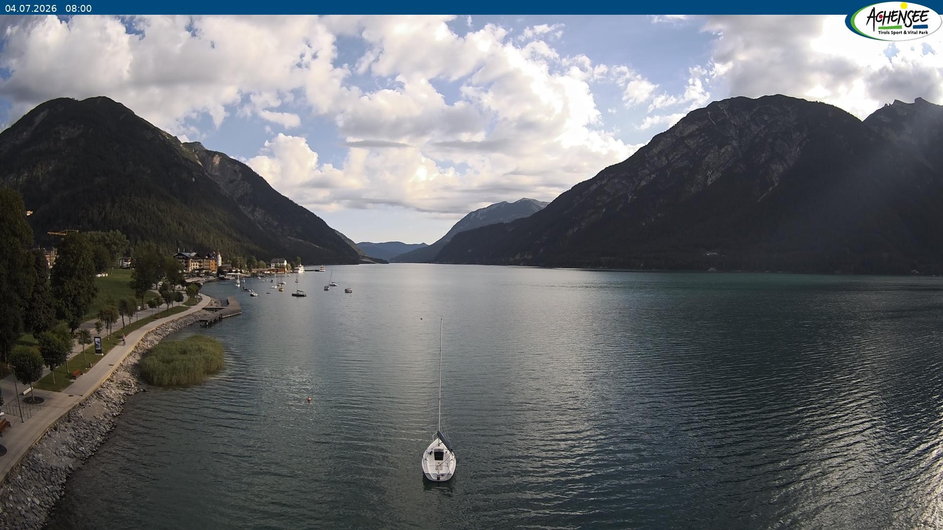 Archiv Foto Webcam Pertisau am Achensee, Hochsteg
