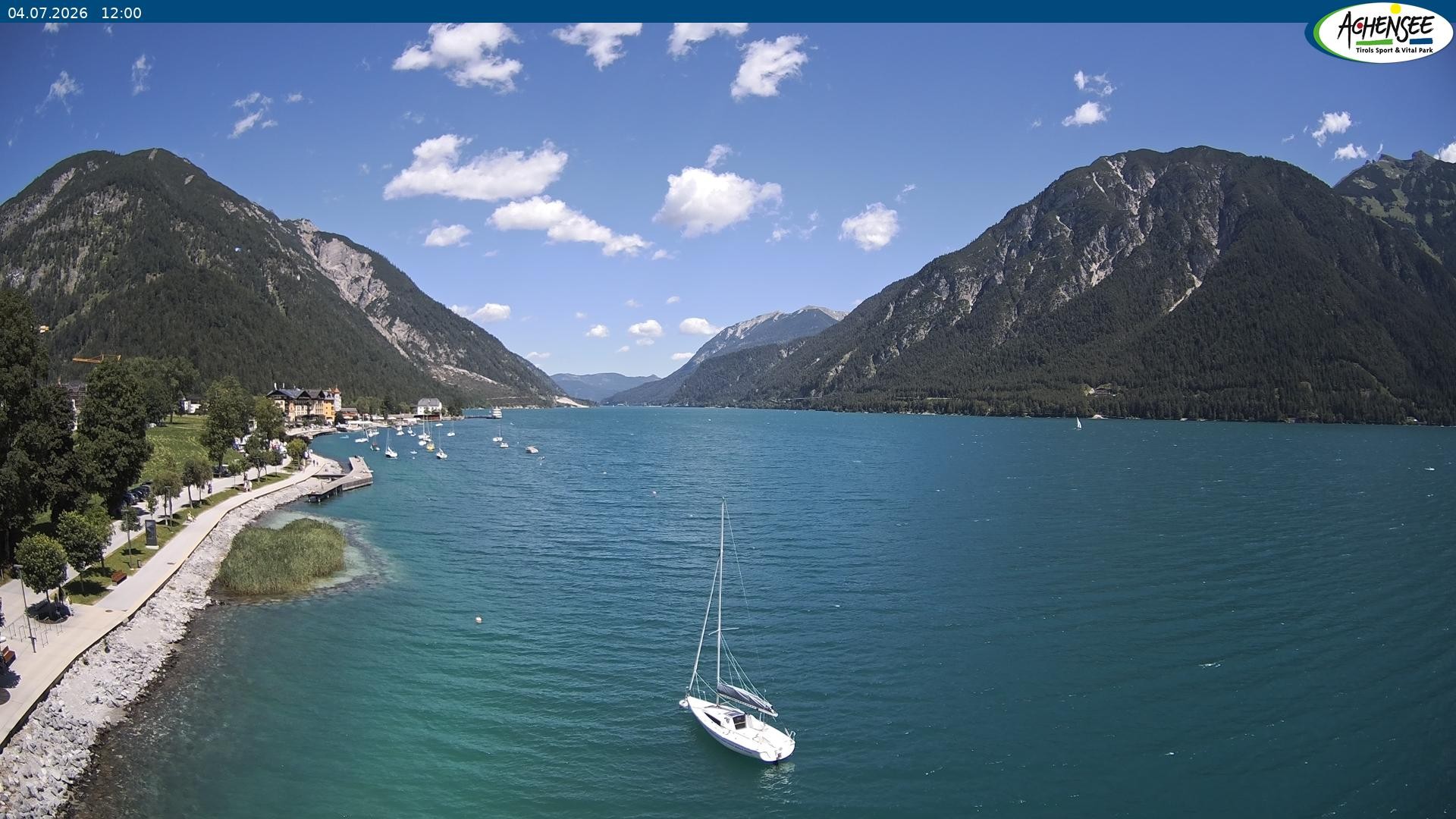 Archiv Foto Webcam Pertisau am Achensee, Hochsteg
