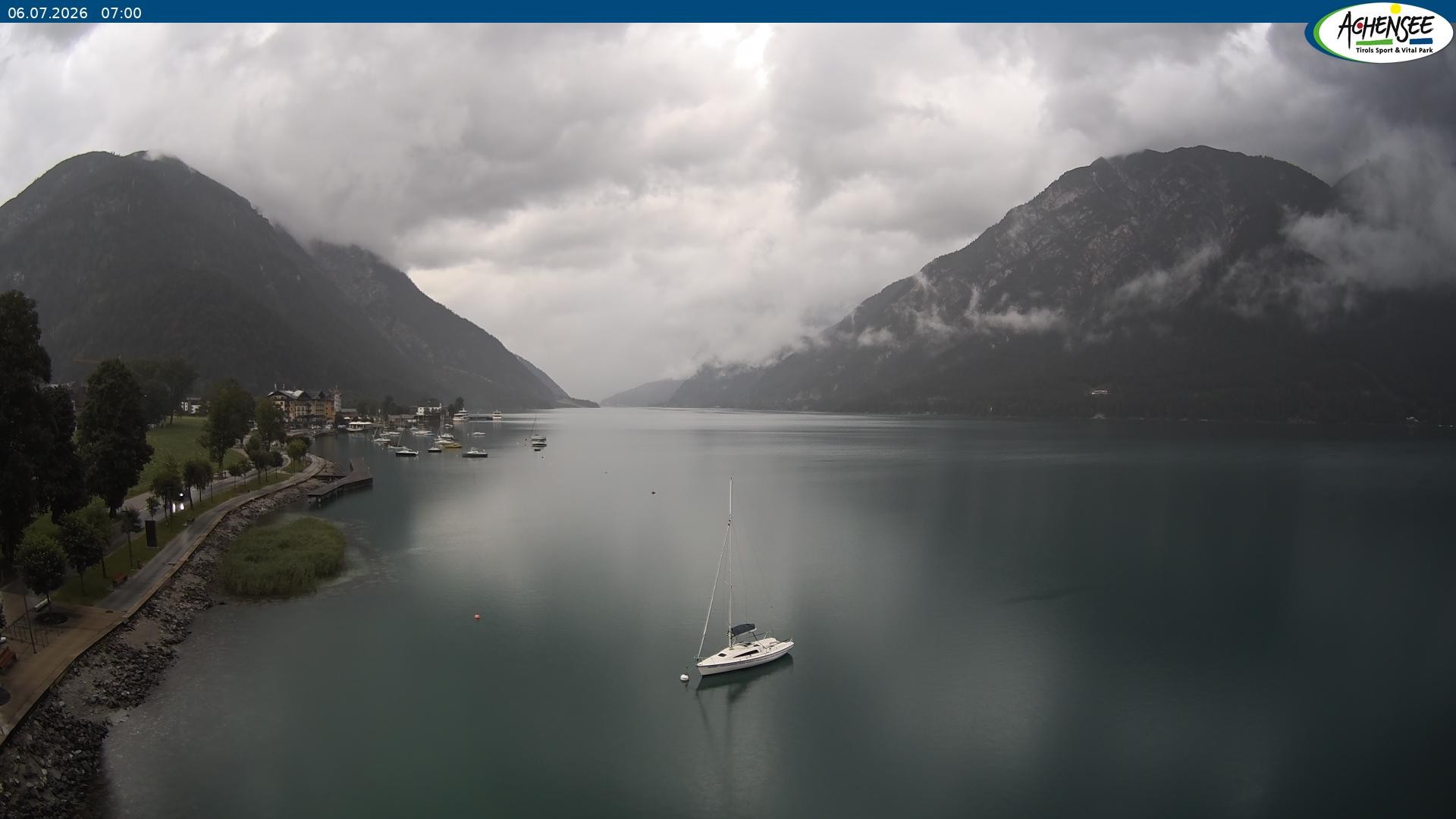 Archiv Foto Webcam Pertisau am Achensee, Hochsteg