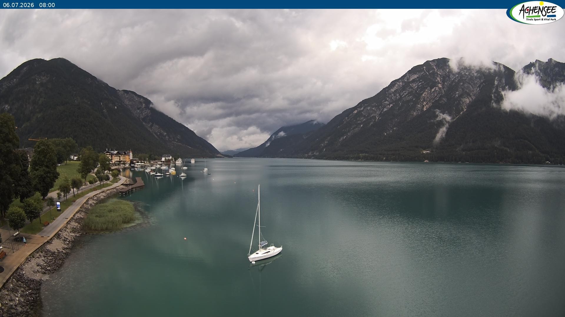 Archiv Foto Webcam Pertisau am Achensee, Hochsteg
