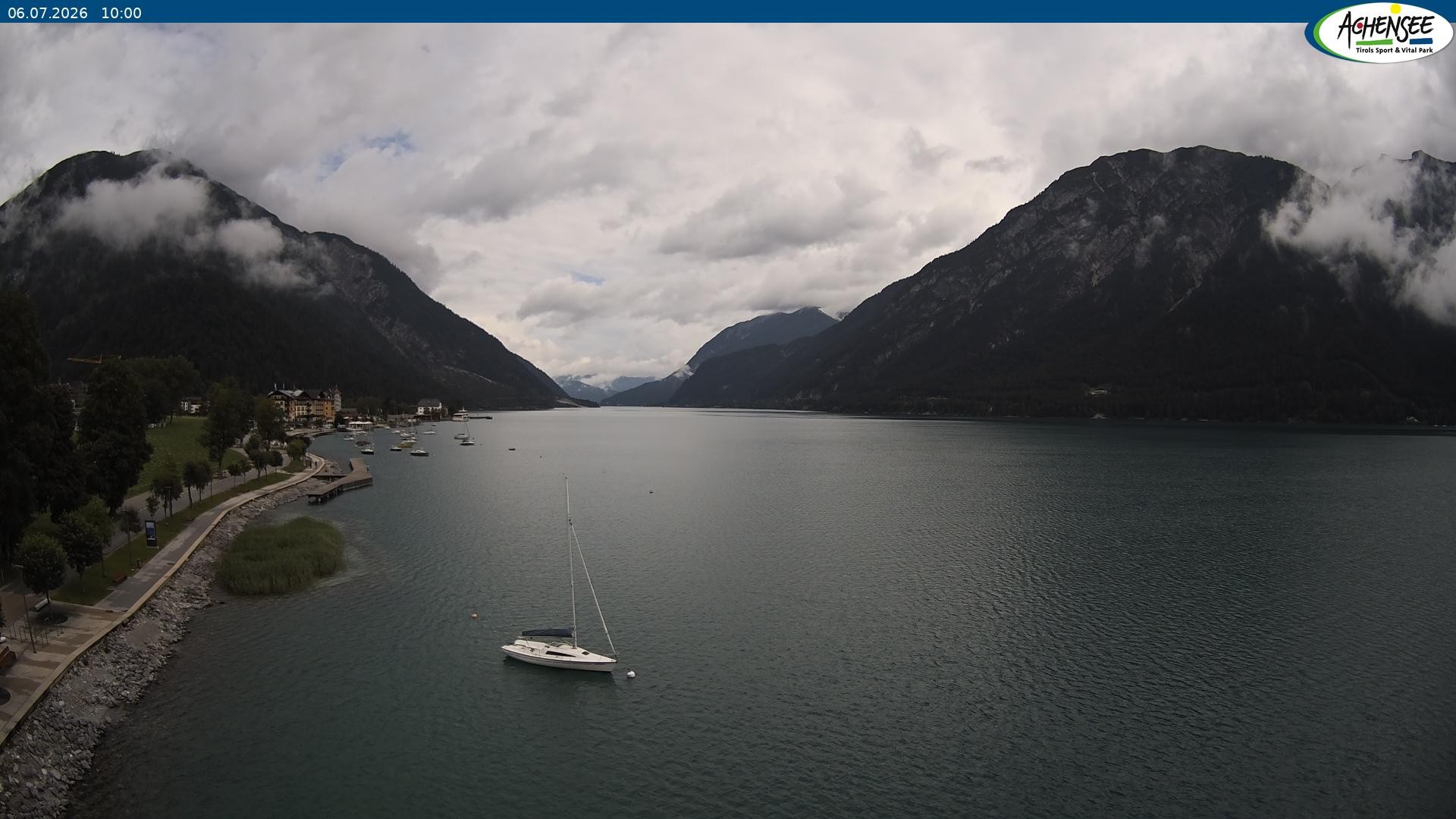 Archiv Foto Webcam Pertisau am Achensee, Hochsteg