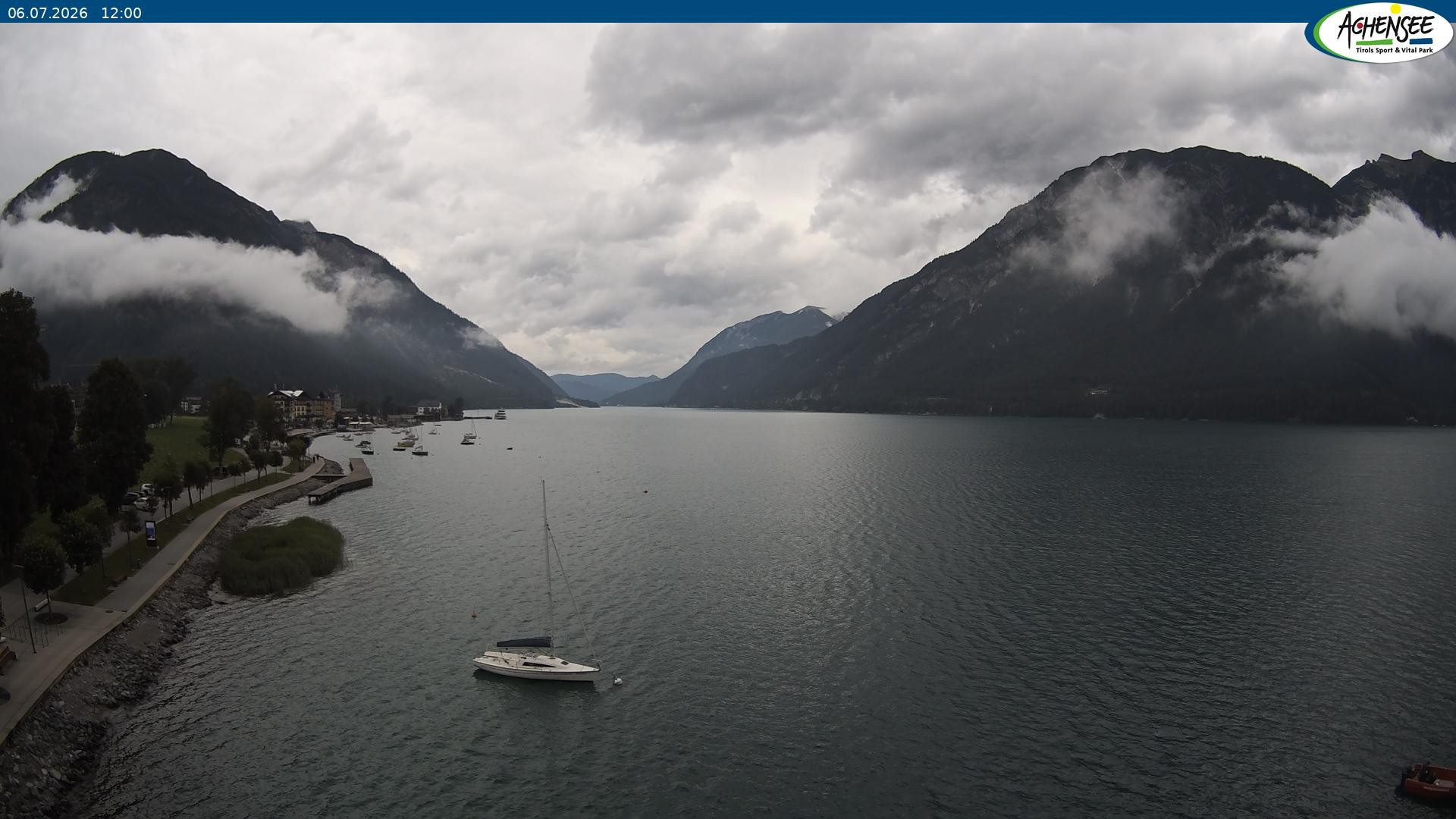 Archiv Foto Webcam Pertisau am Achensee, Hochsteg
