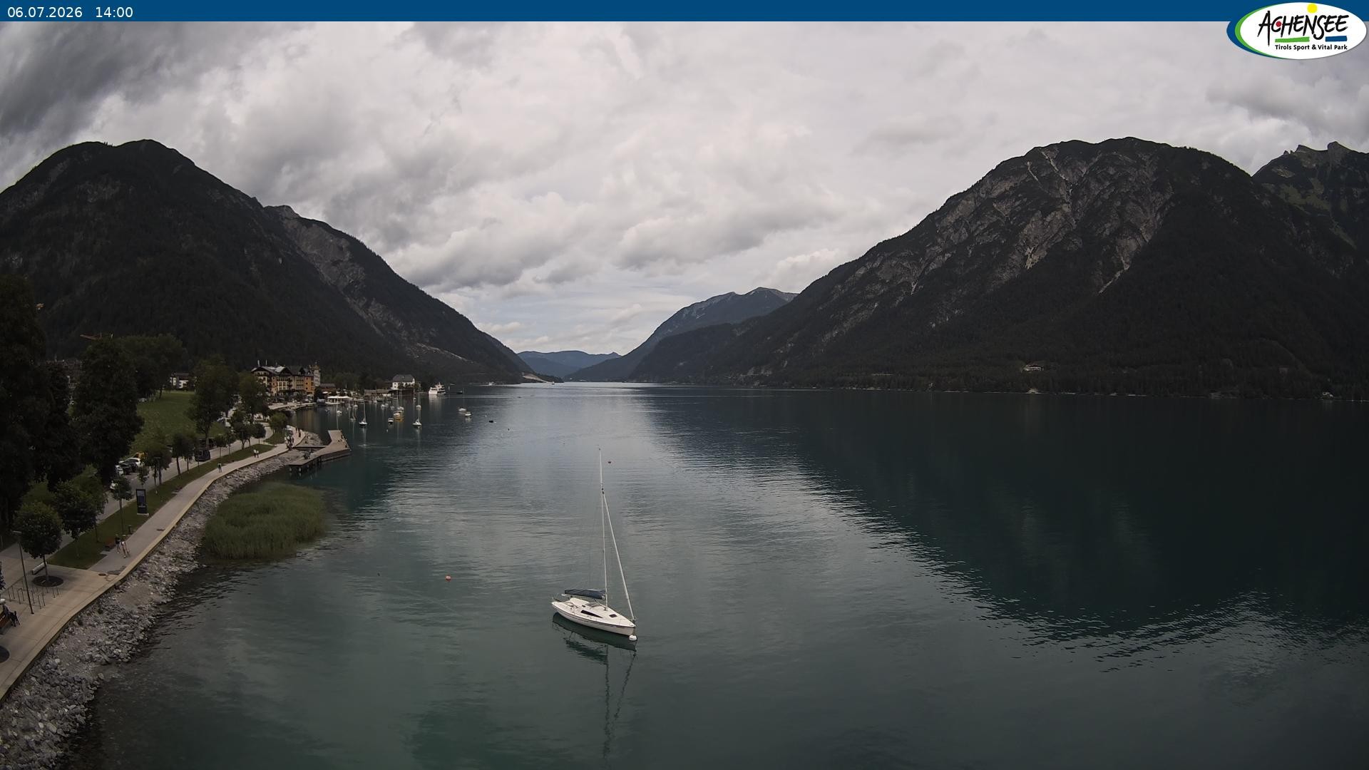 Archiv Foto Webcam Pertisau am Achensee, Hochsteg