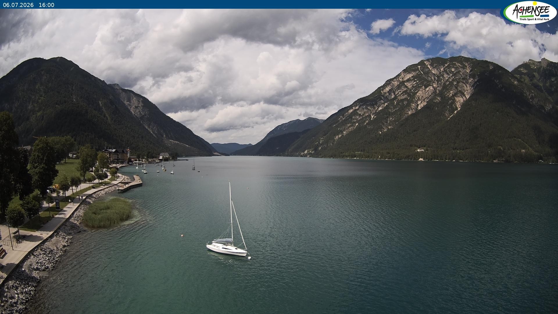 Archiv Foto Webcam Pertisau am Achensee, Hochsteg