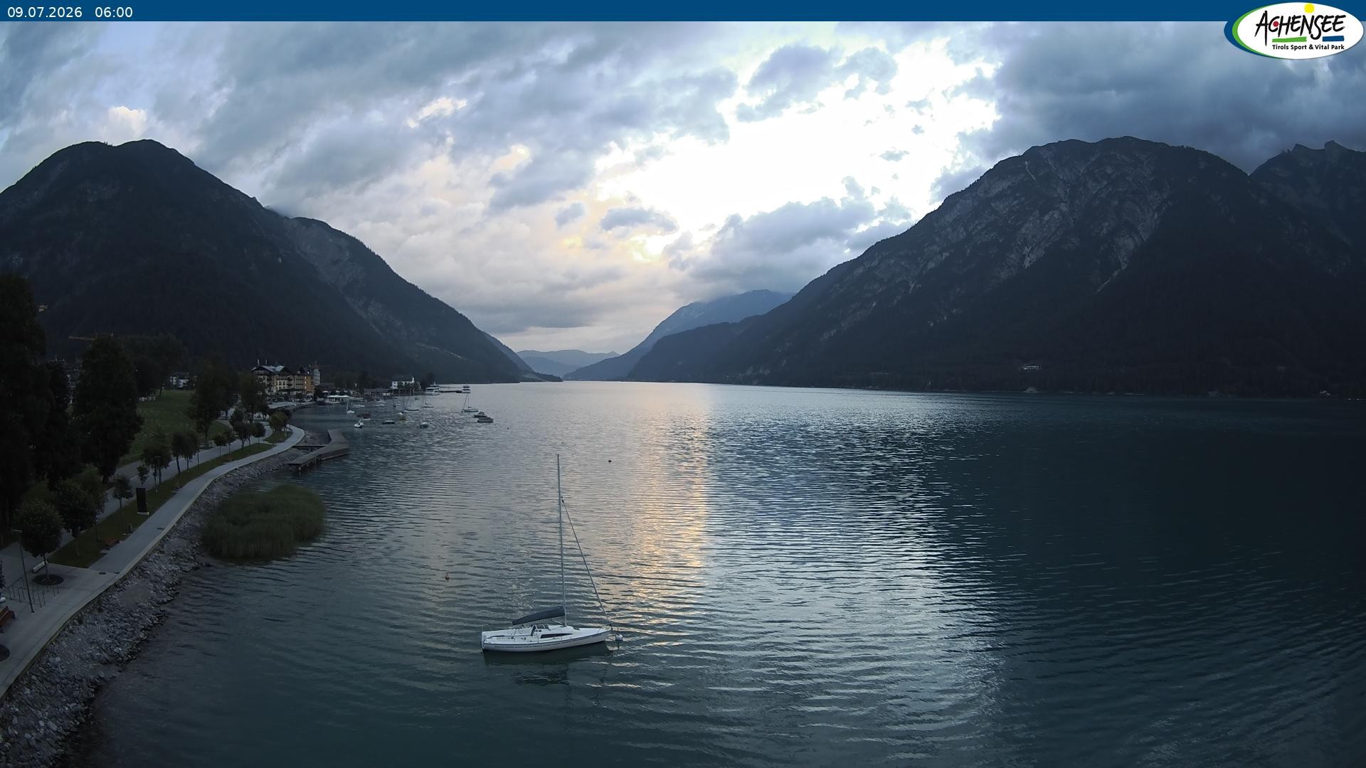 Archiv Foto Webcam Pertisau am Achensee, Hochsteg