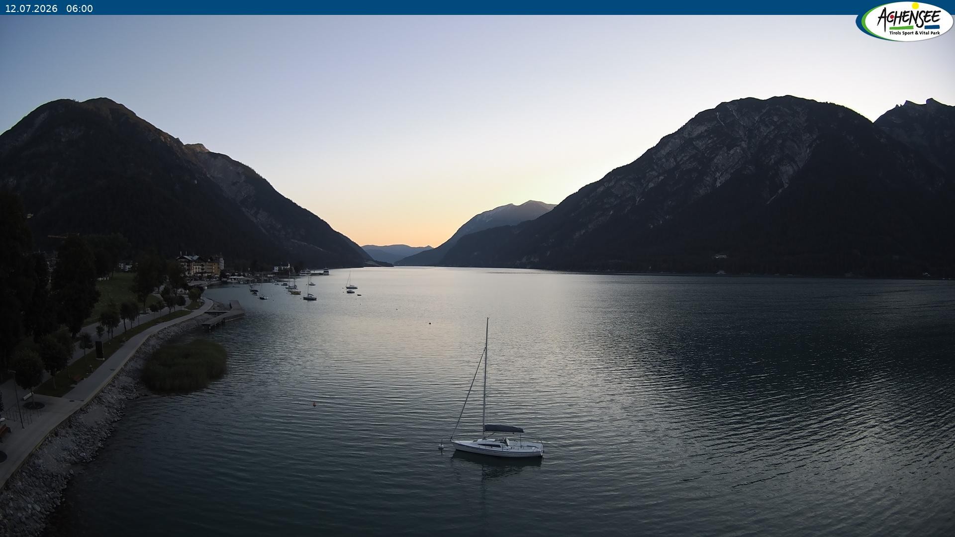 Archiv Foto Webcam Pertisau am Achensee, Hochsteg