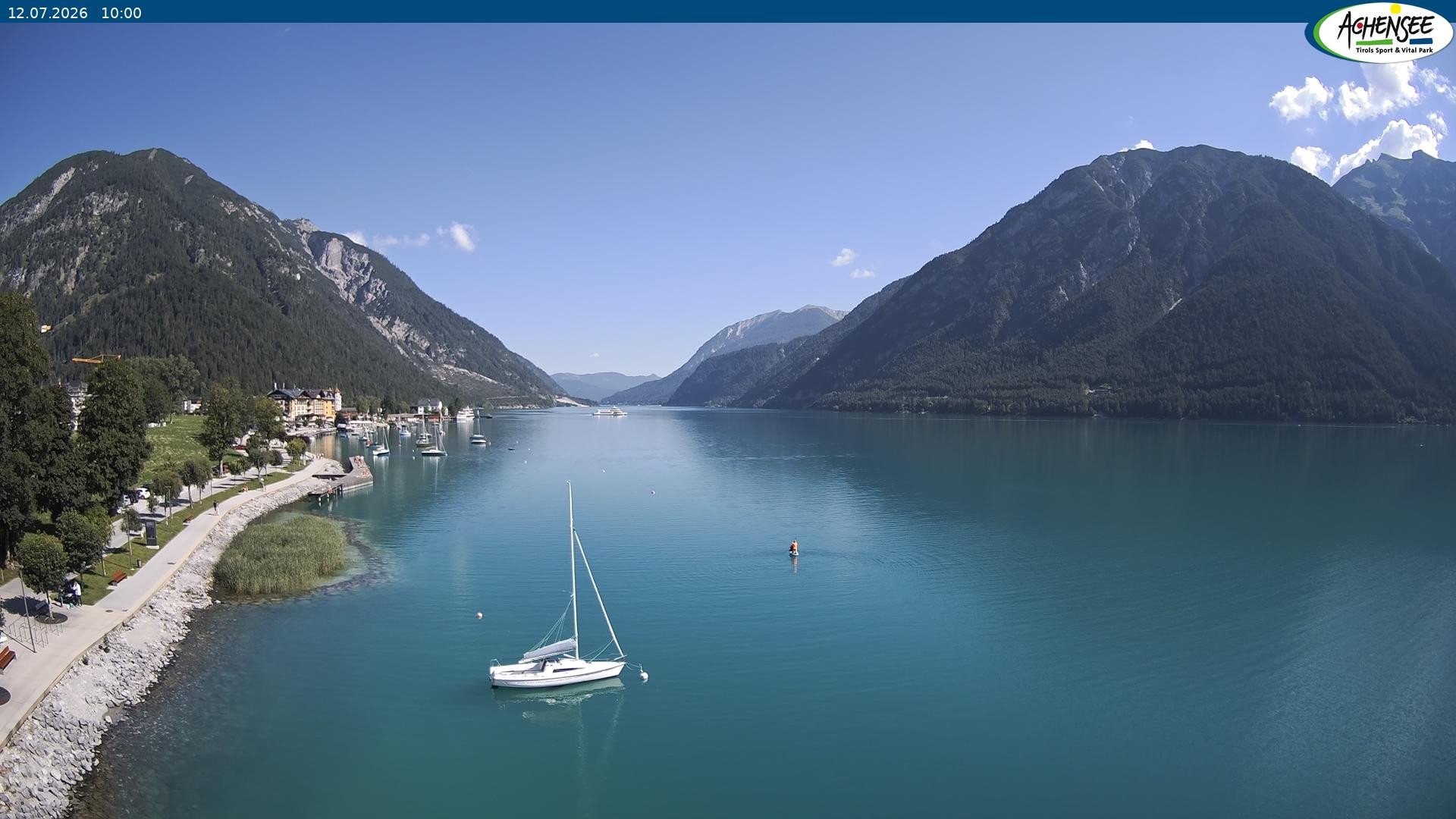 Archiv Foto Webcam Pertisau am Achensee, Hochsteg