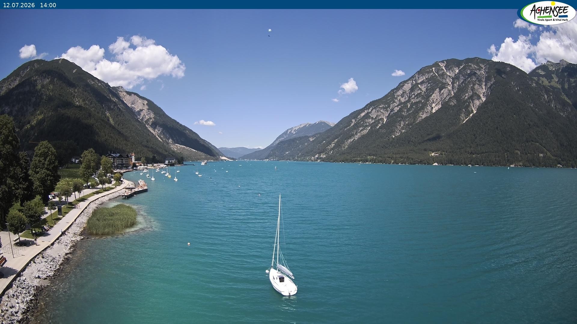 Archiv Foto Webcam Pertisau am Achensee, Hochsteg