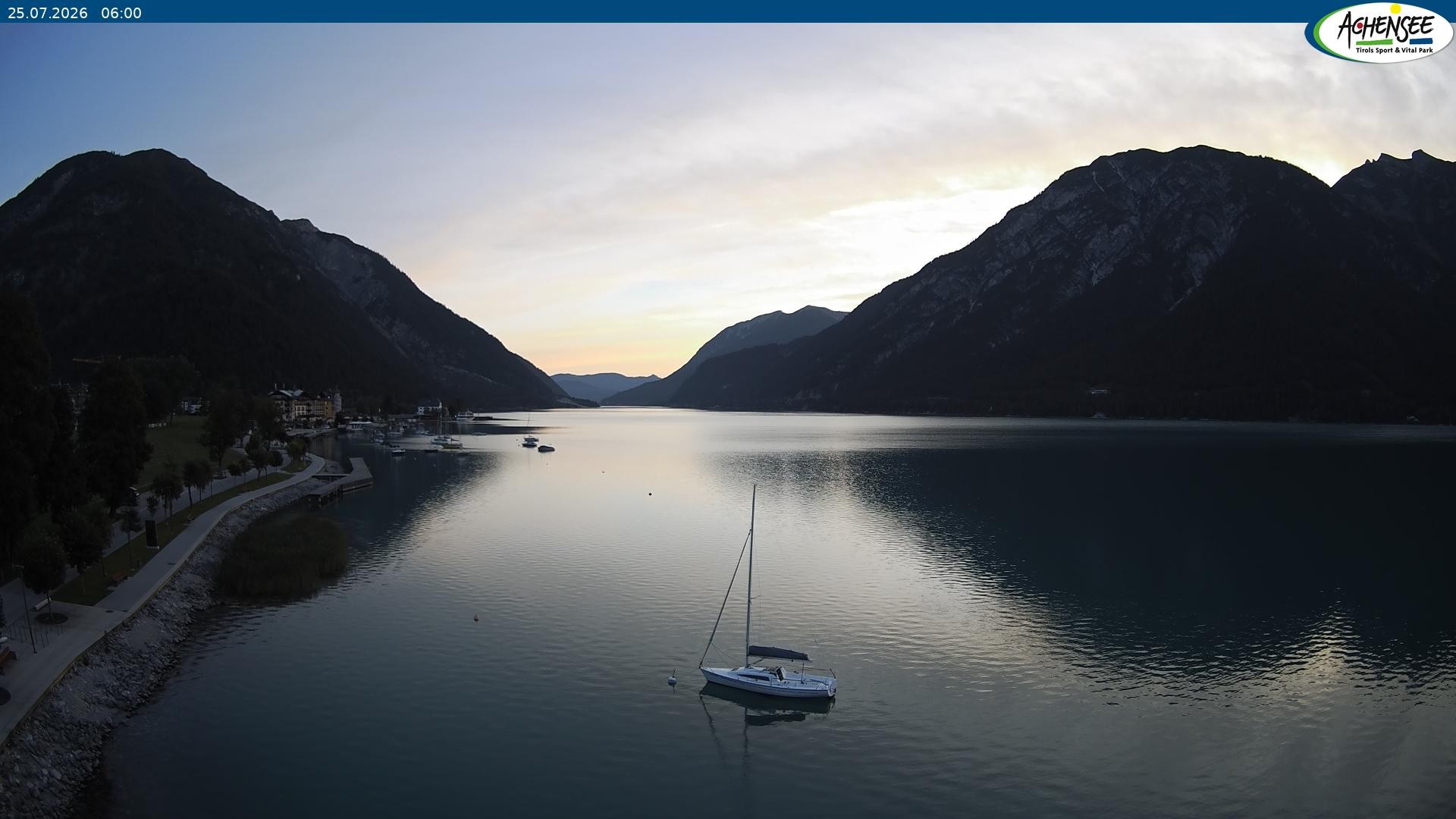 Archiv Foto Webcam Pertisau am Achensee, Hochsteg