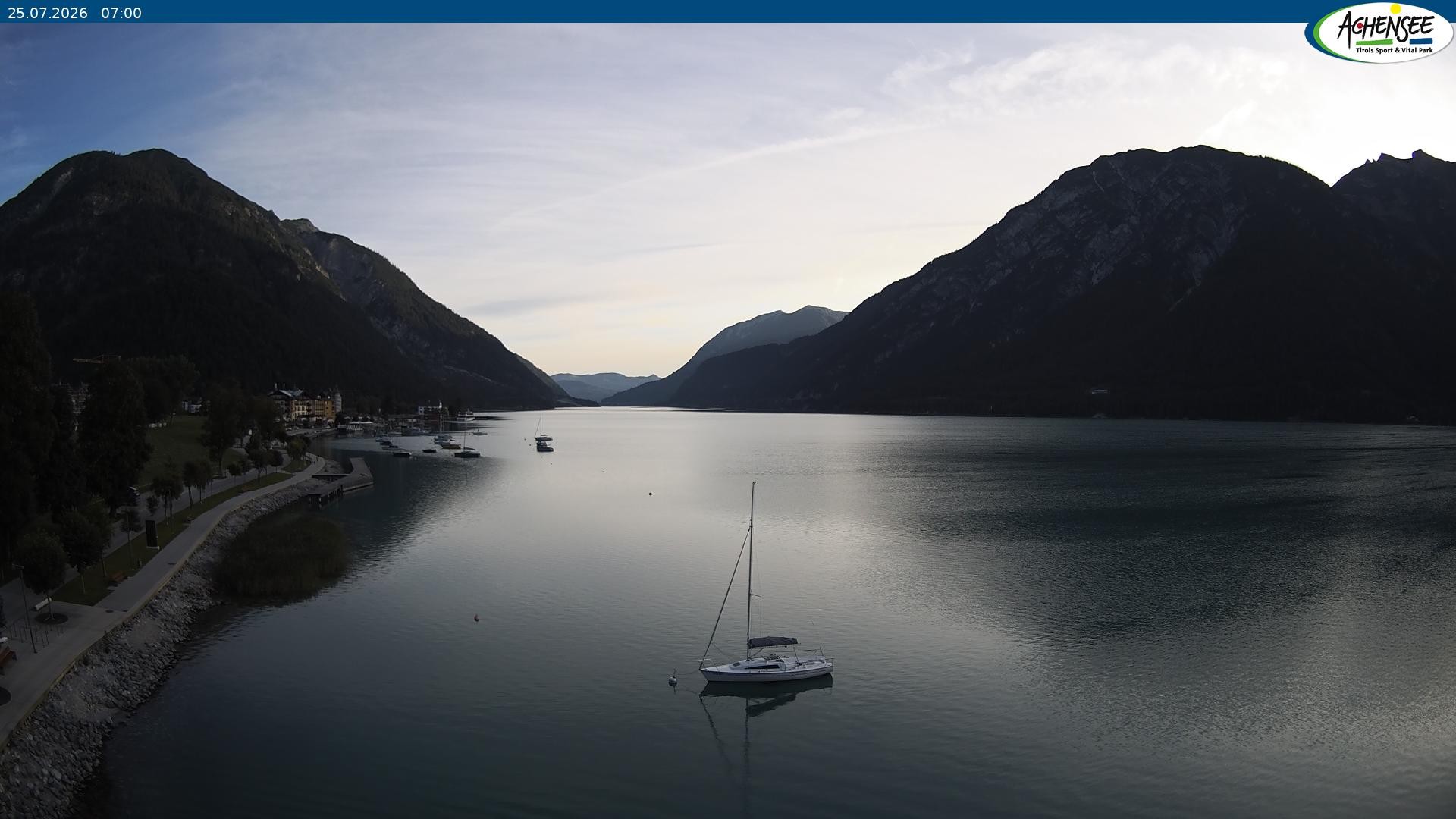 Archiv Foto Webcam Pertisau am Achensee, Hochsteg