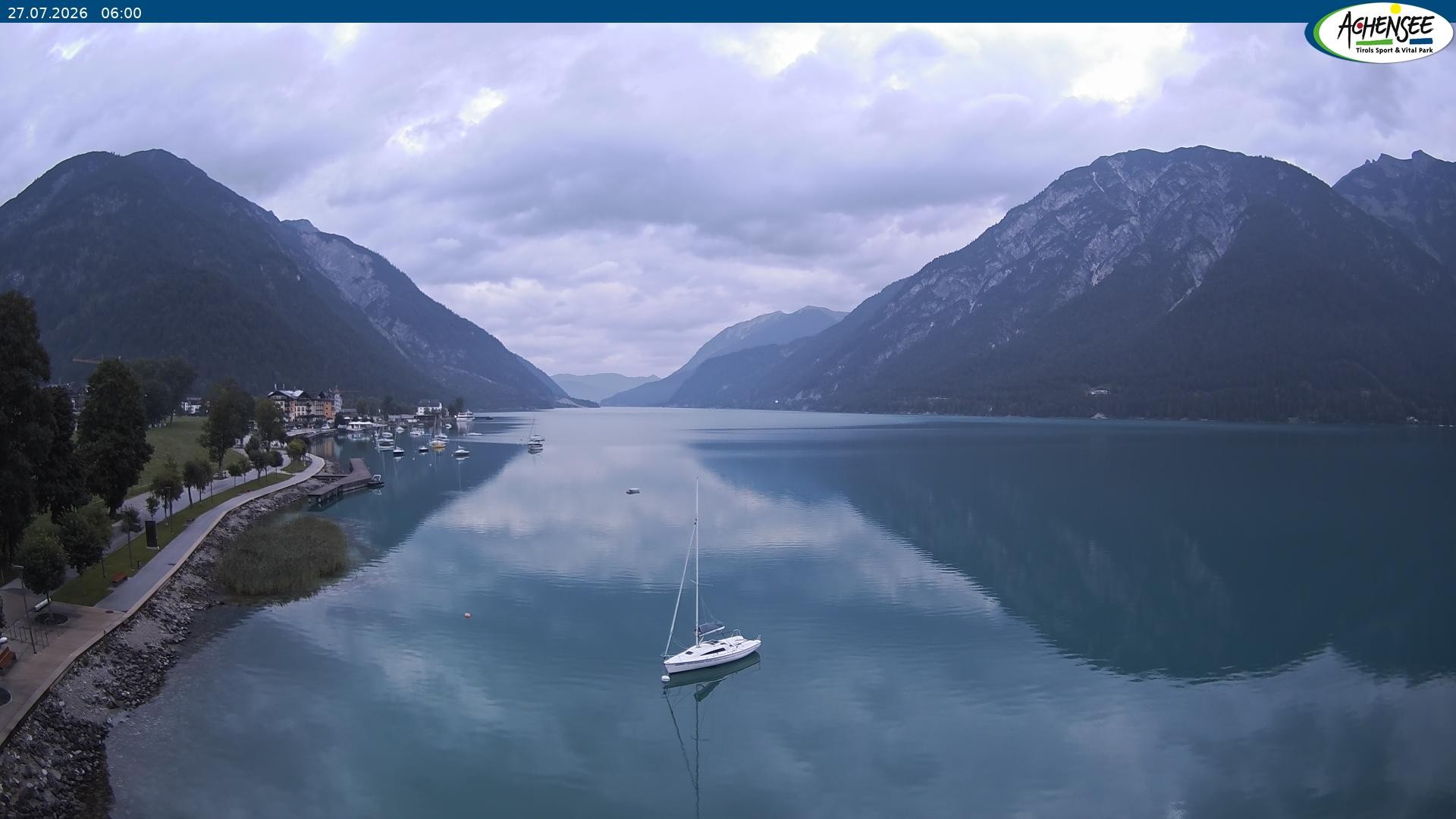 Archiv Foto Webcam Pertisau am Achensee, Hochsteg