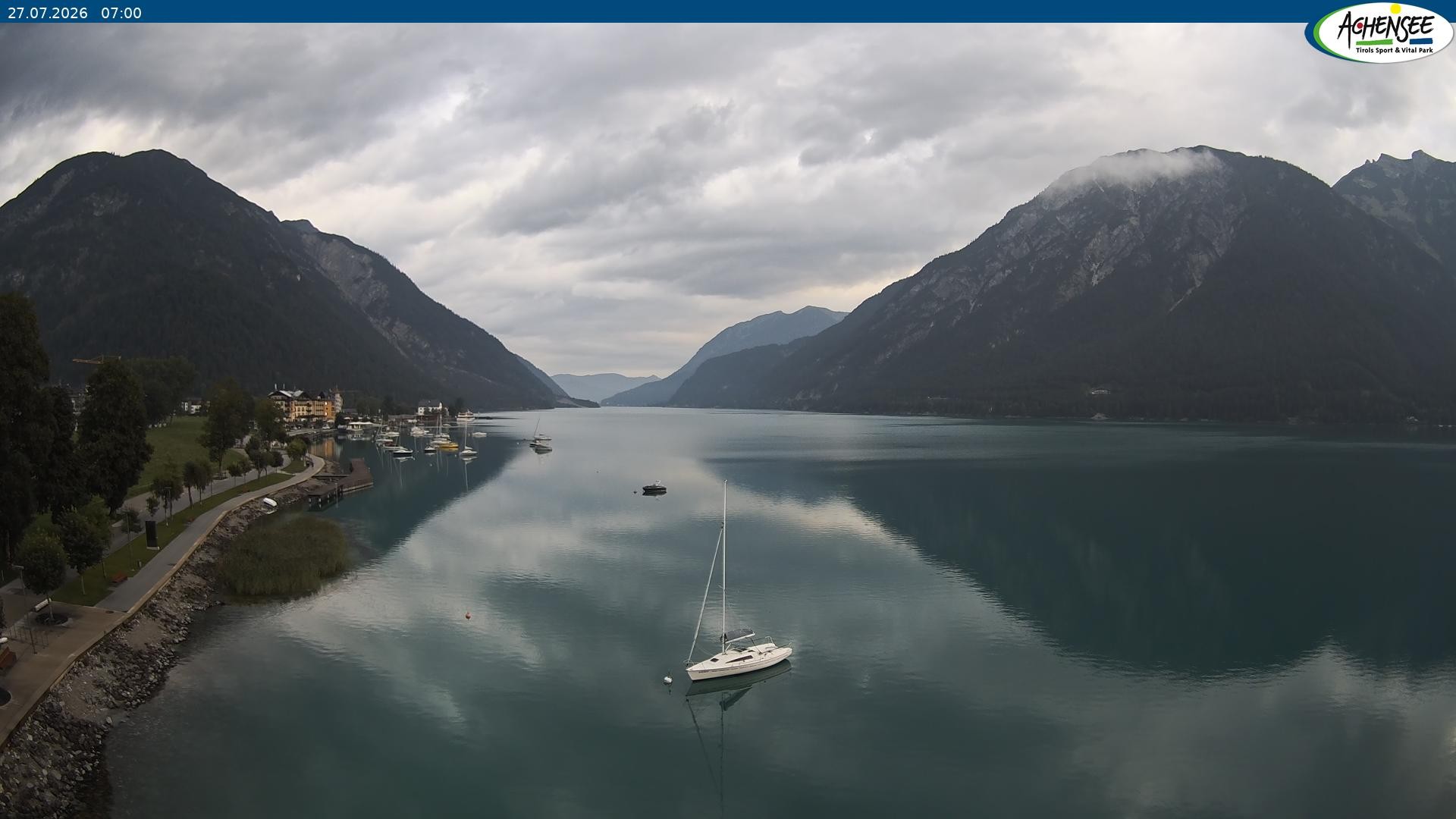 Archiv Foto Webcam Pertisau am Achensee, Hochsteg