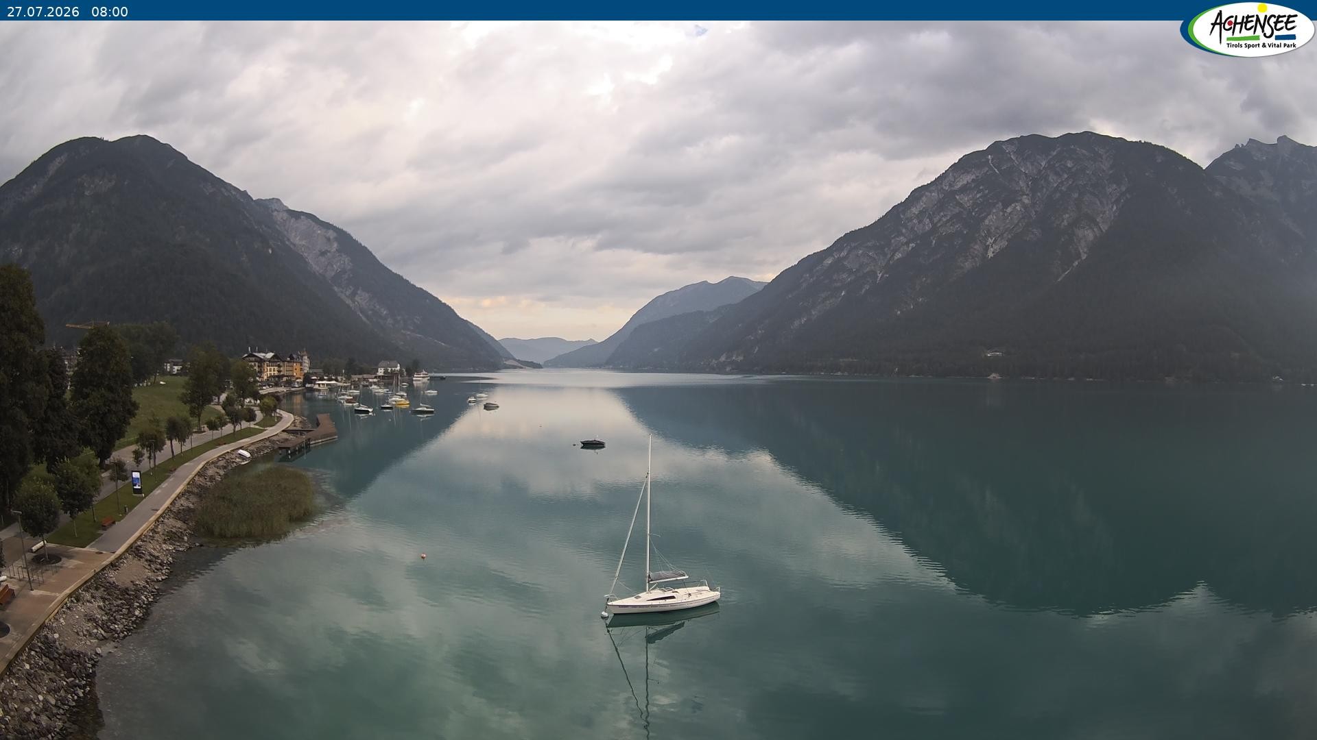 Archiv Foto Webcam Pertisau am Achensee, Hochsteg