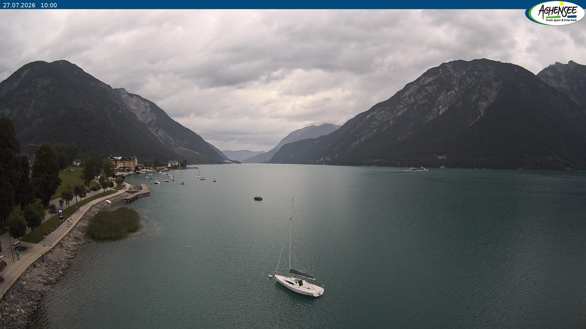 Archiv Foto Webcam Pertisau am Achensee, Hochsteg