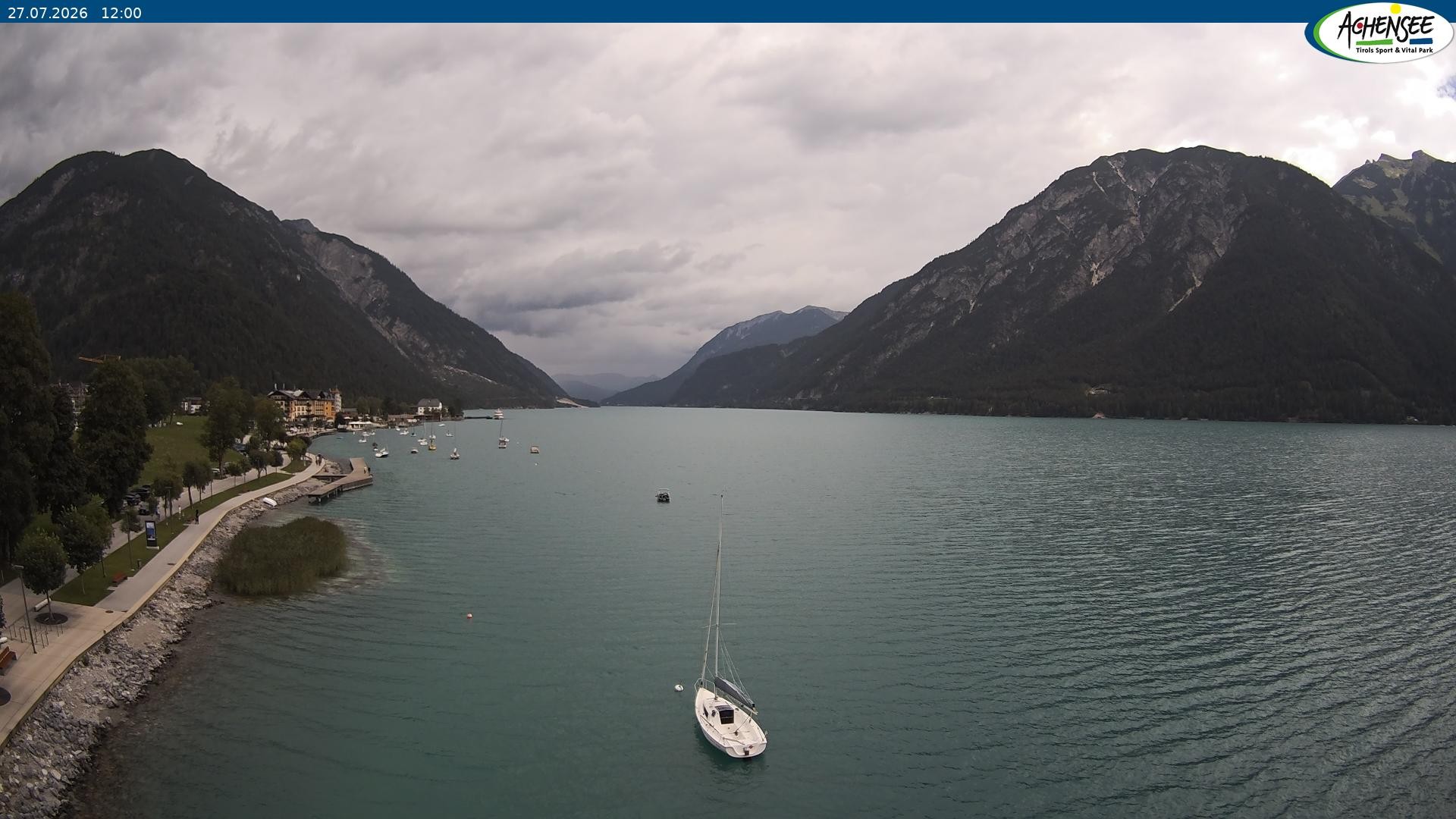 Archiv Foto Webcam Pertisau am Achensee, Hochsteg