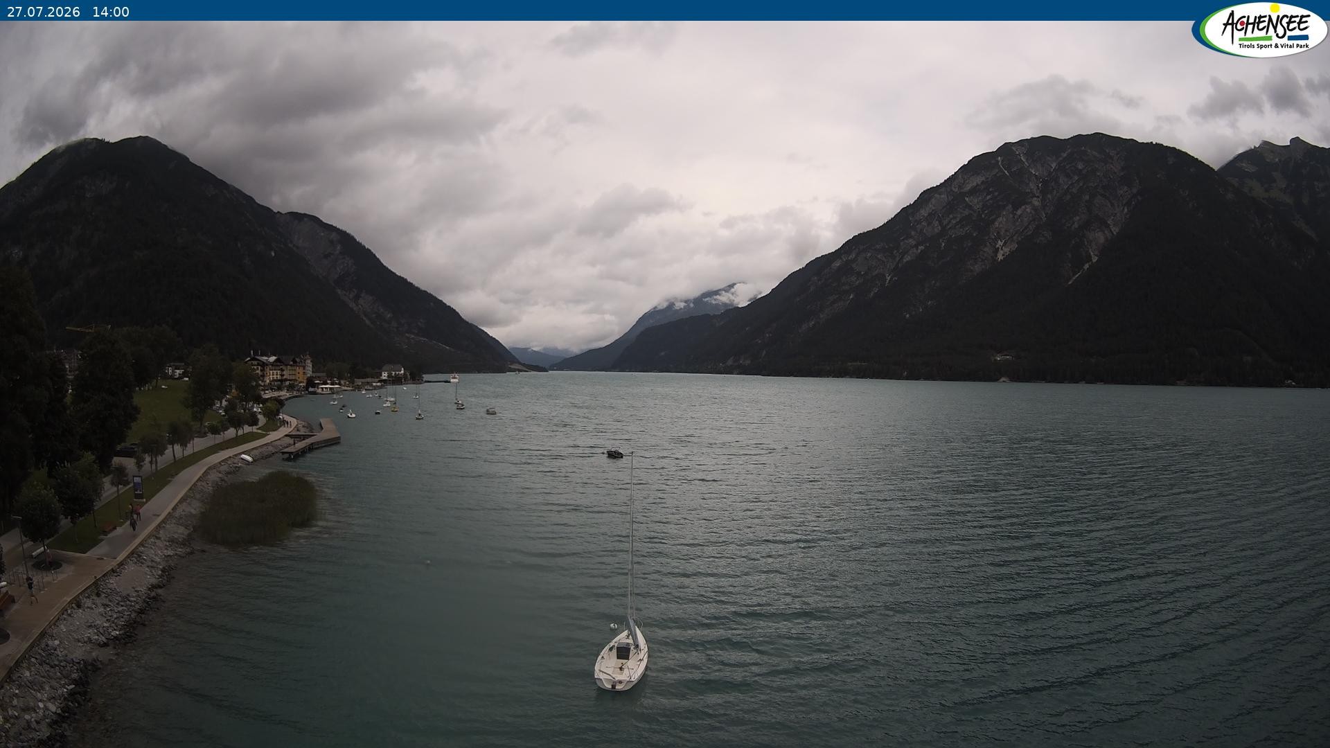 Archiv Foto Webcam Pertisau am Achensee, Hochsteg