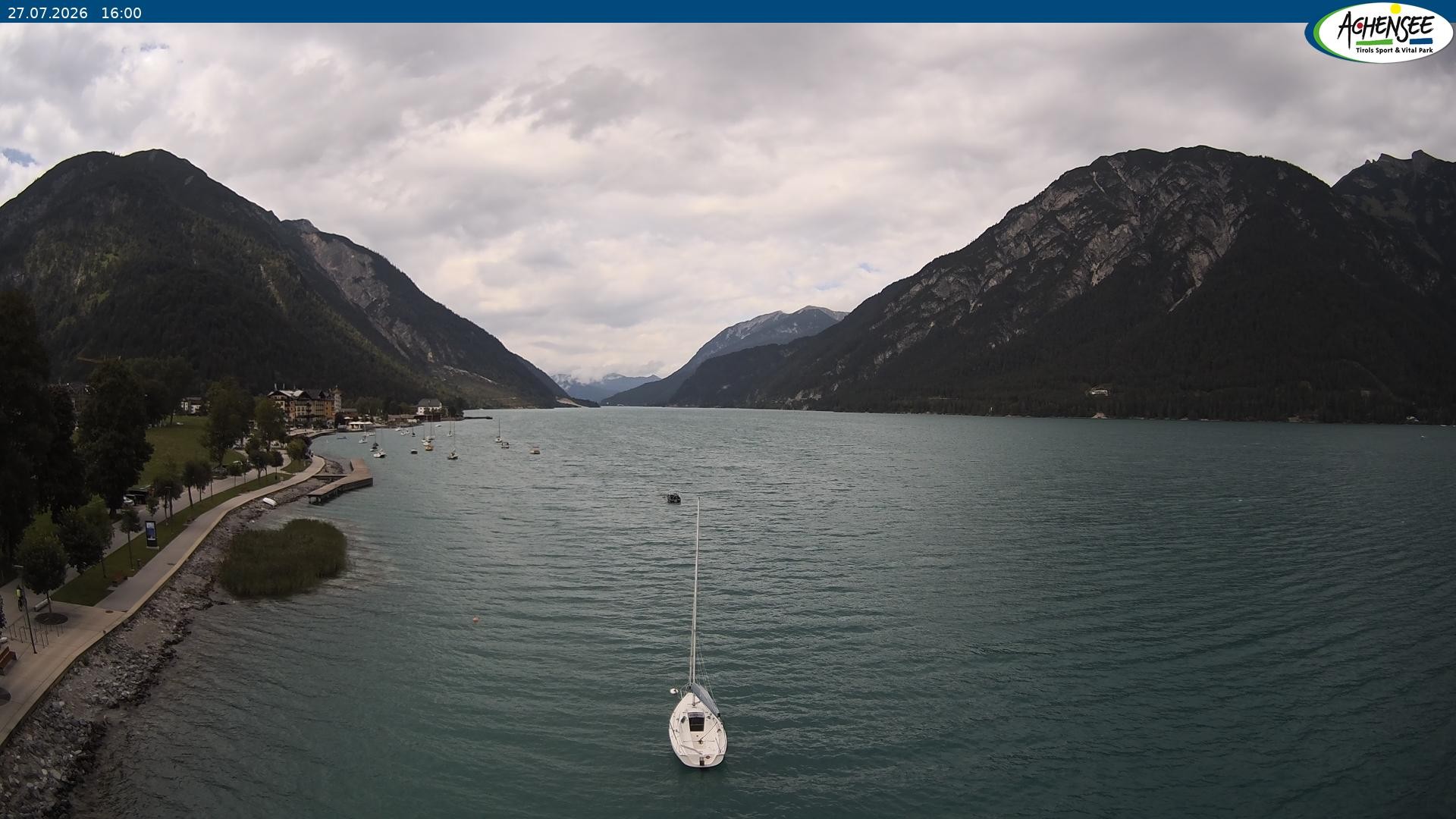 Archiv Foto Webcam Pertisau am Achensee, Hochsteg
