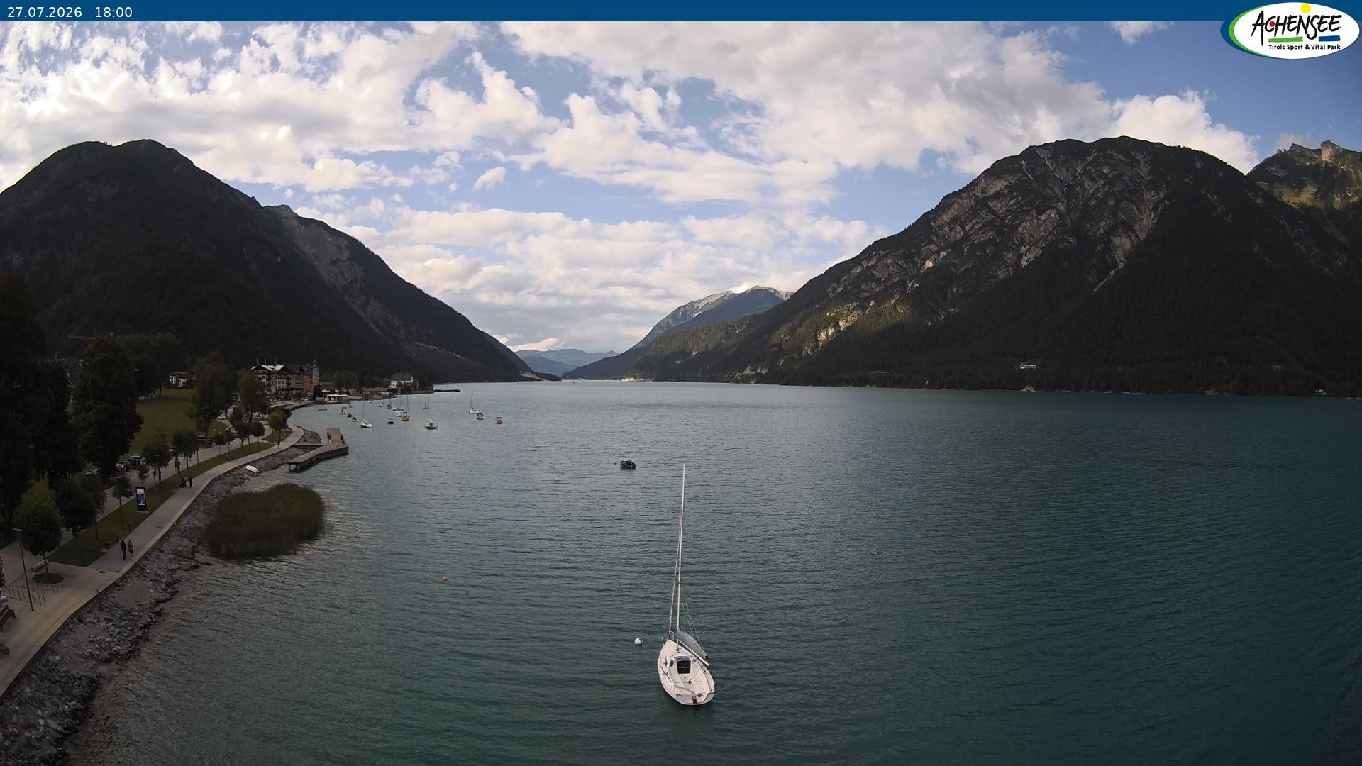Archiv Foto Webcam Pertisau am Achensee, Hochsteg