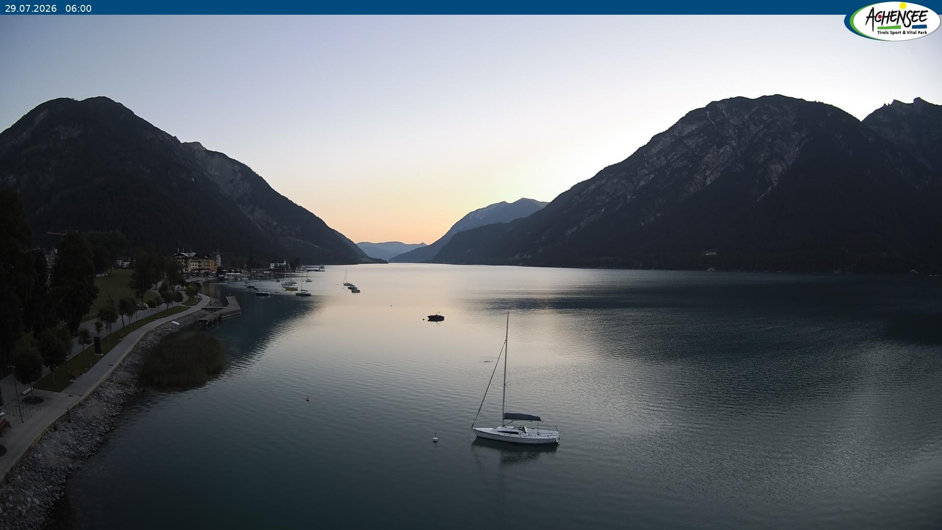 Archiv Foto Webcam Pertisau am Achensee, Hochsteg