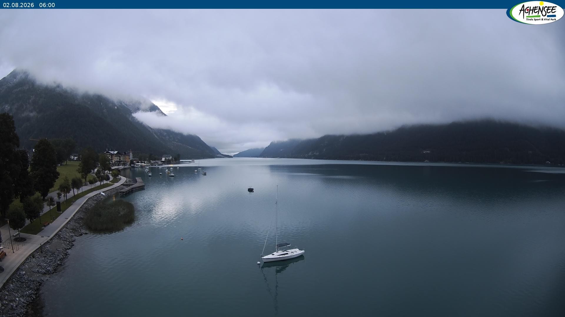 Archiv Foto Webcam Pertisau am Achensee, Hochsteg